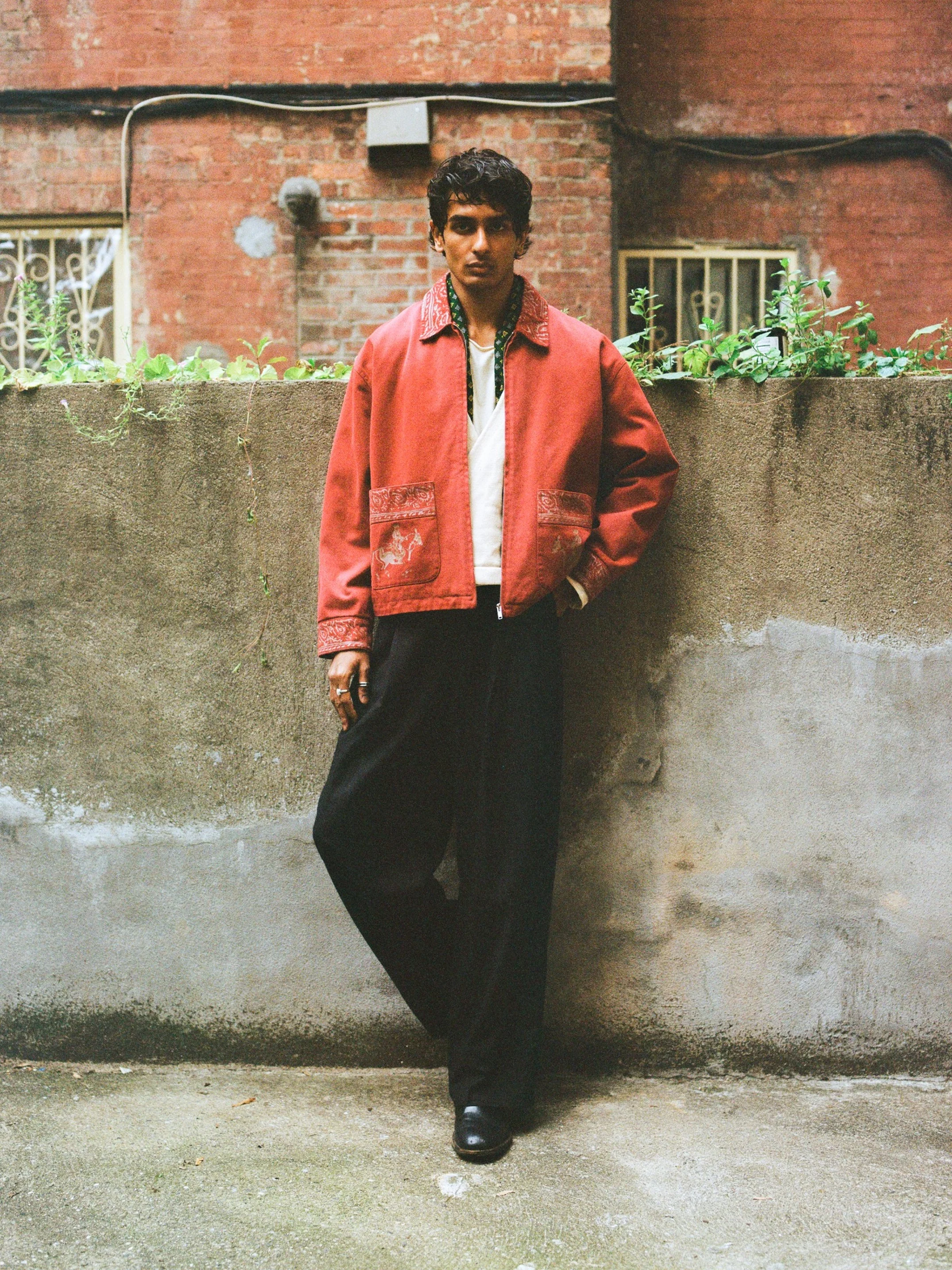 Abhala Printed Work Jacket - Image 8
