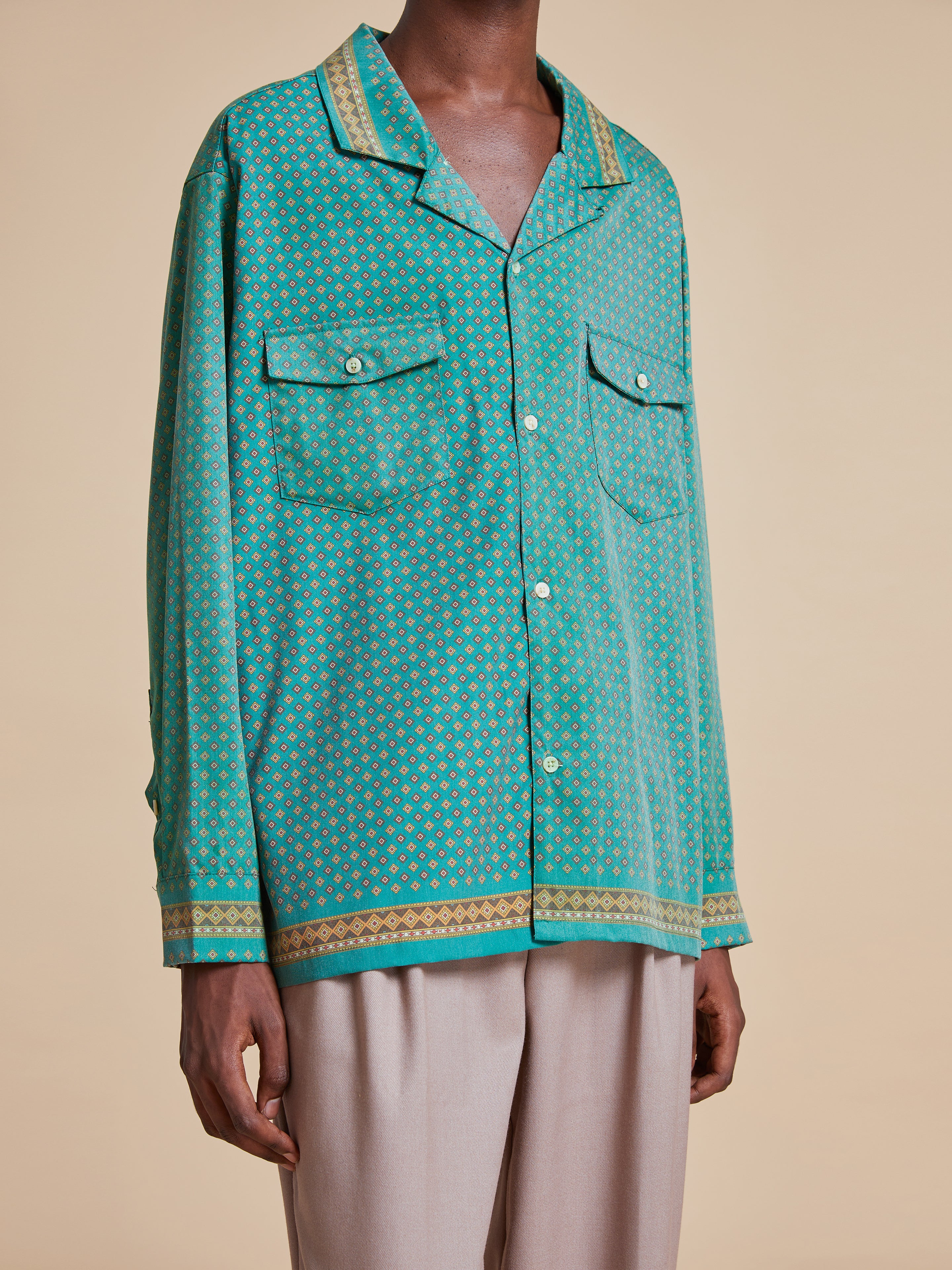 Arbor Long Sleeve Camp Shirt - Image 11