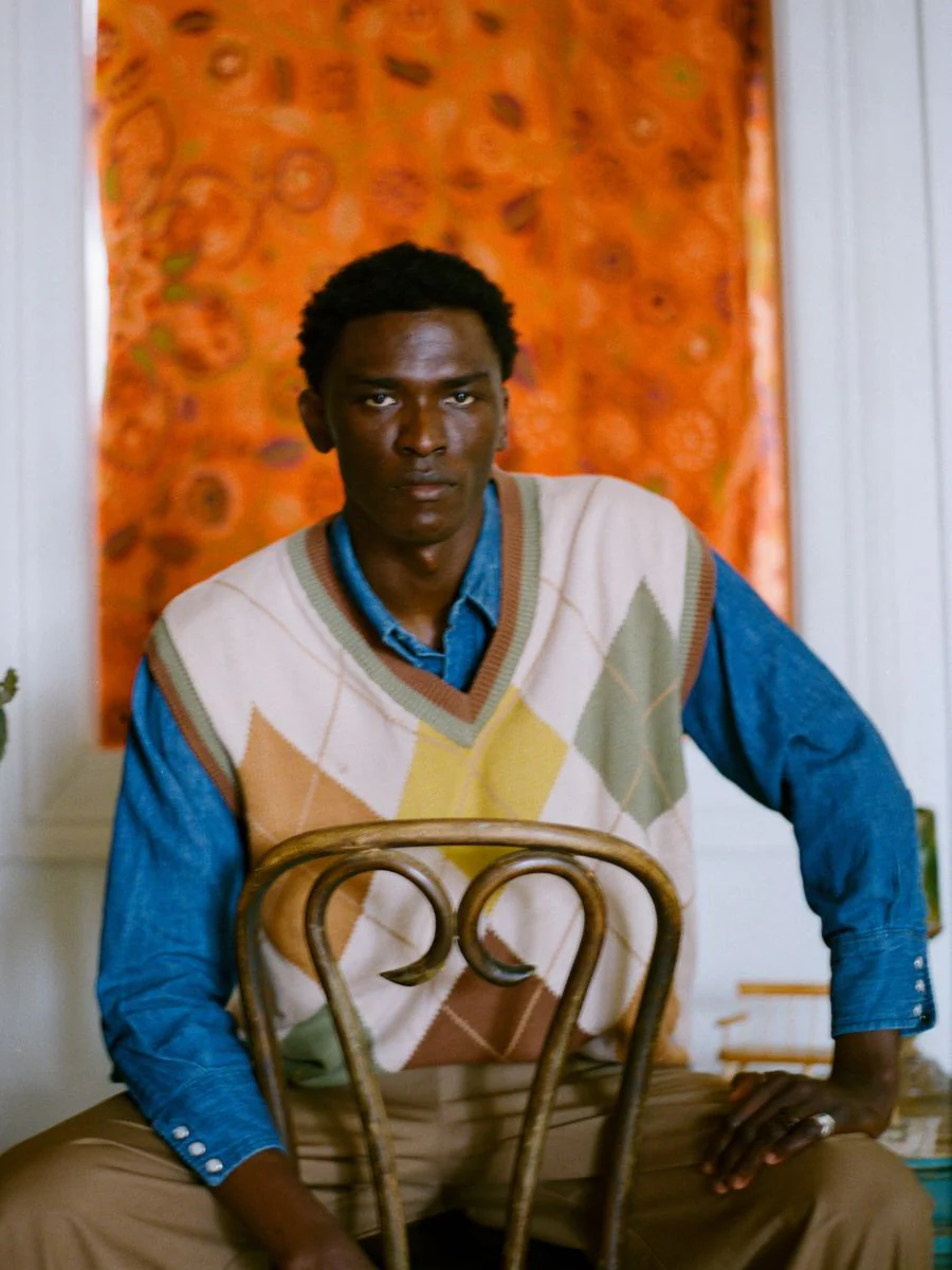 Argyle Knit Vest - Image 2