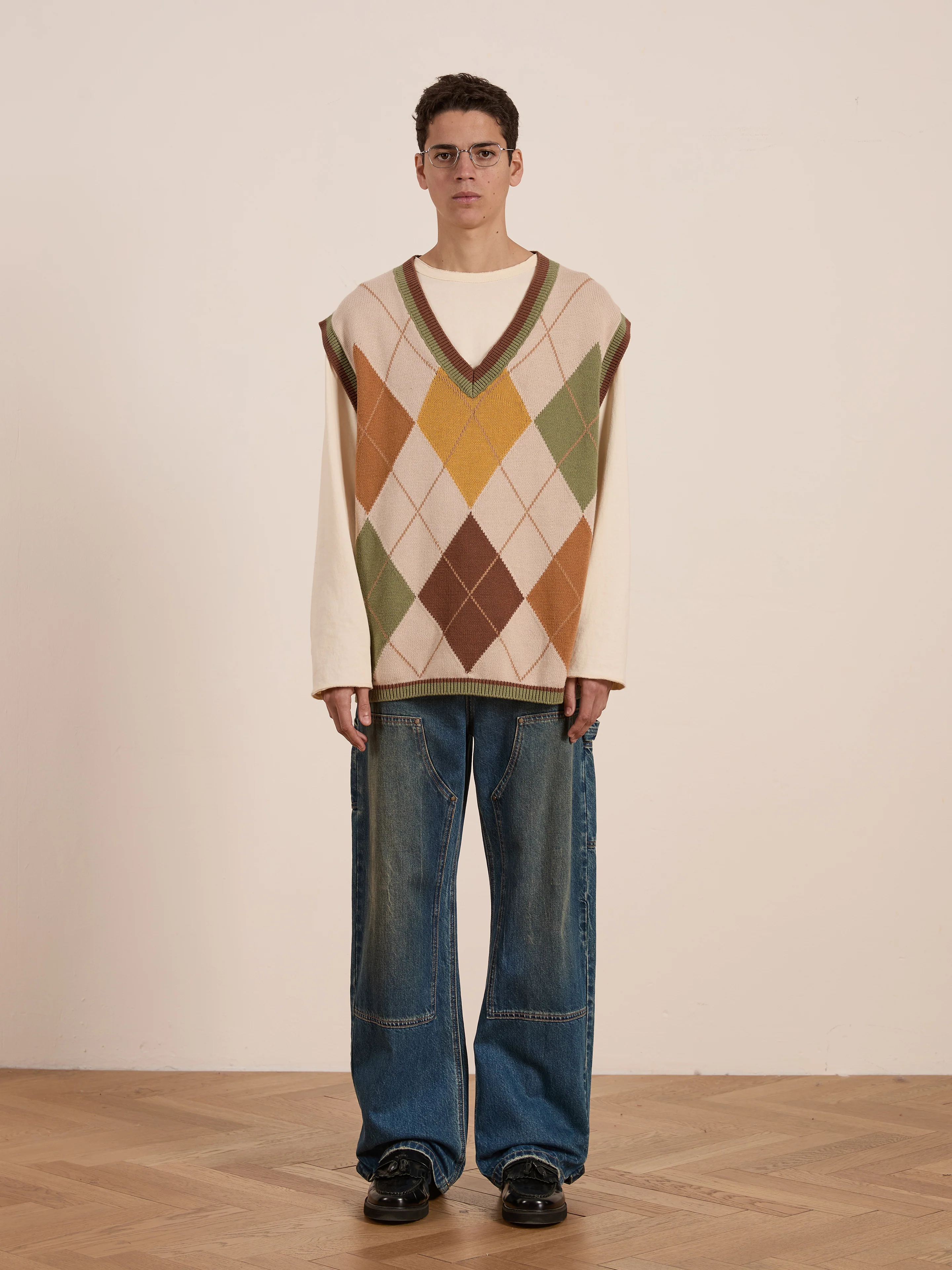 Argyle Knit Vest - Image 4