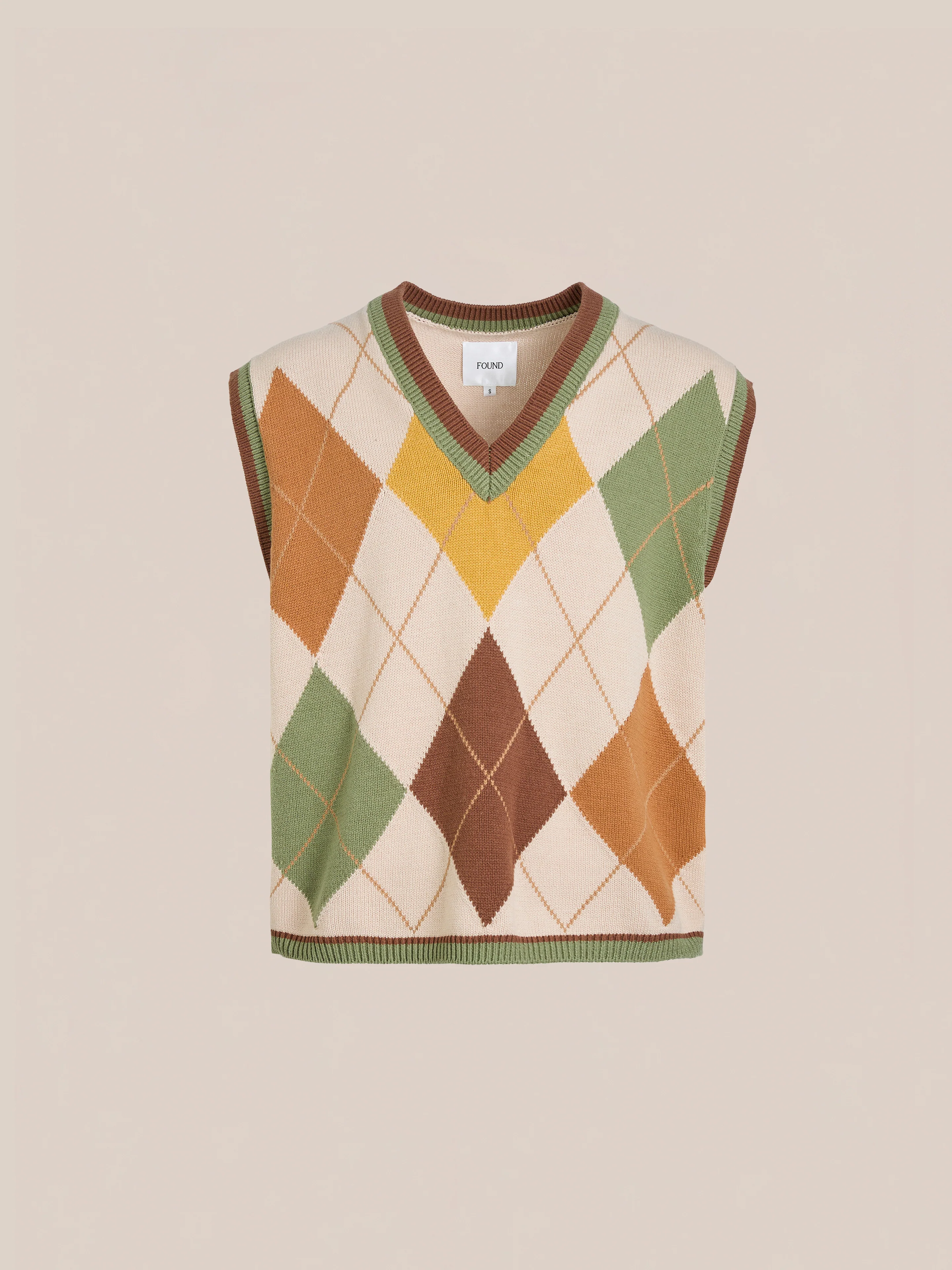 Argyle Knit Vest - Image 5