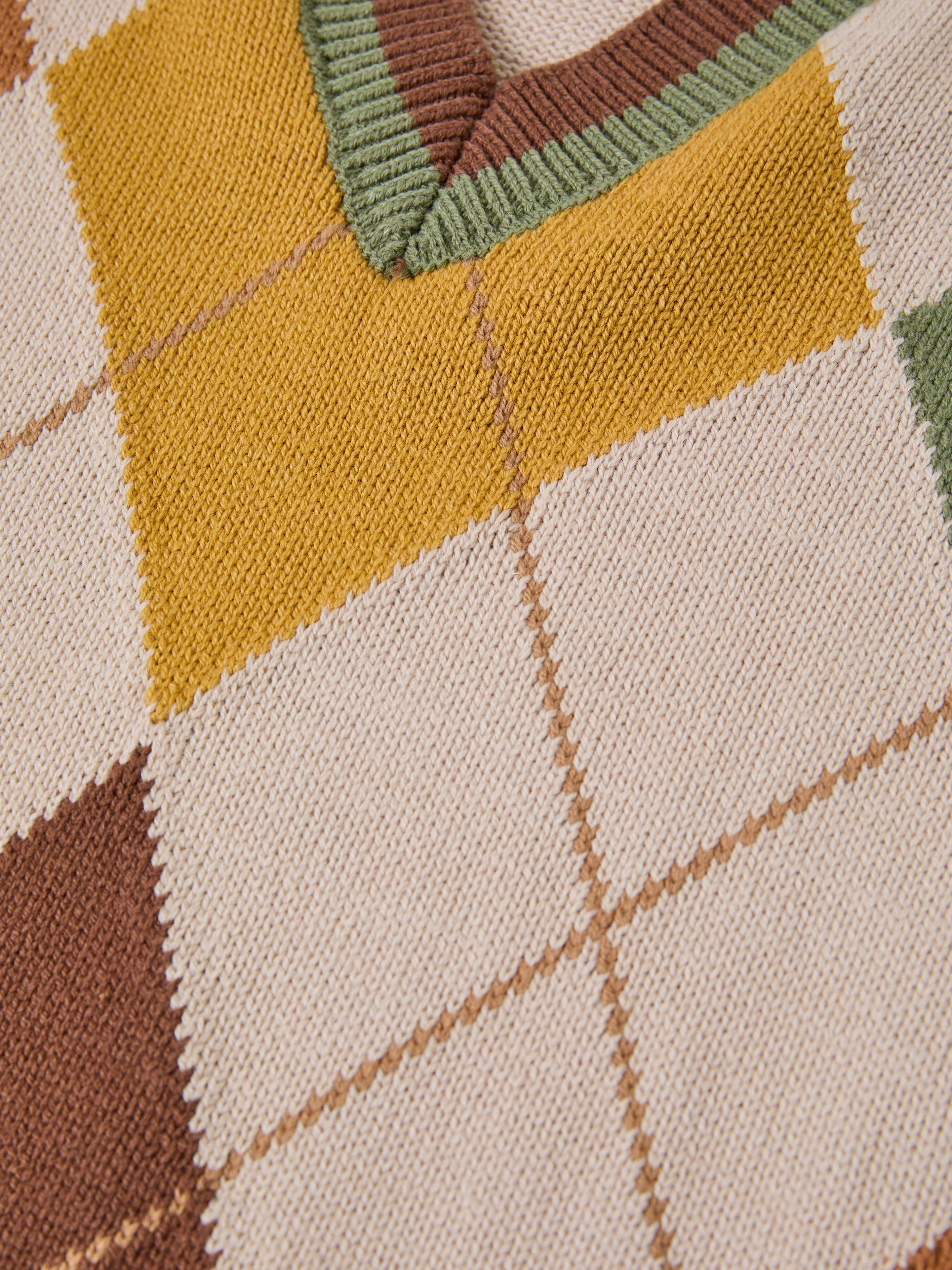 Argyle Knit Vest - Image 9