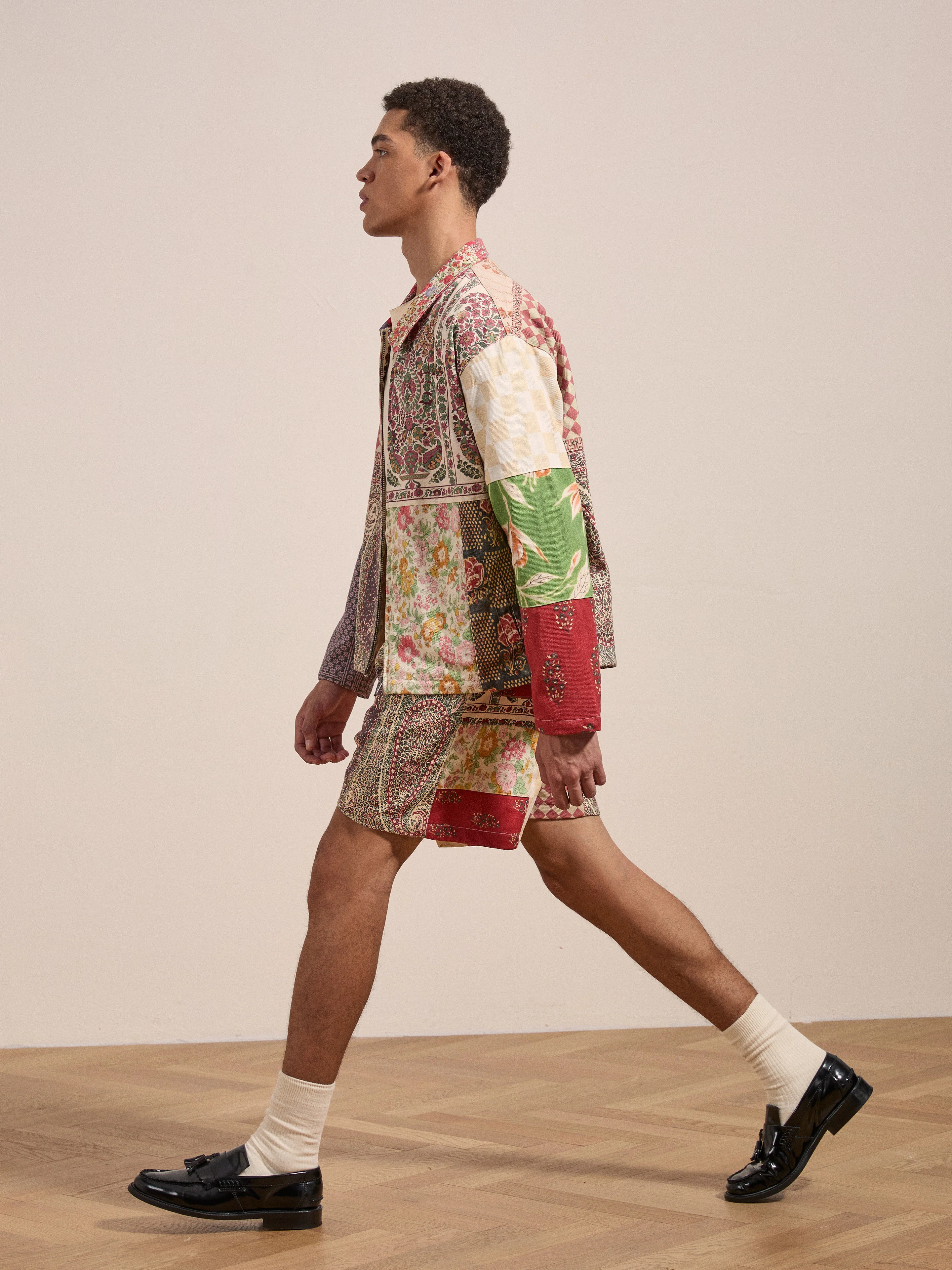 Tapestry Twill Shorts - Image 3