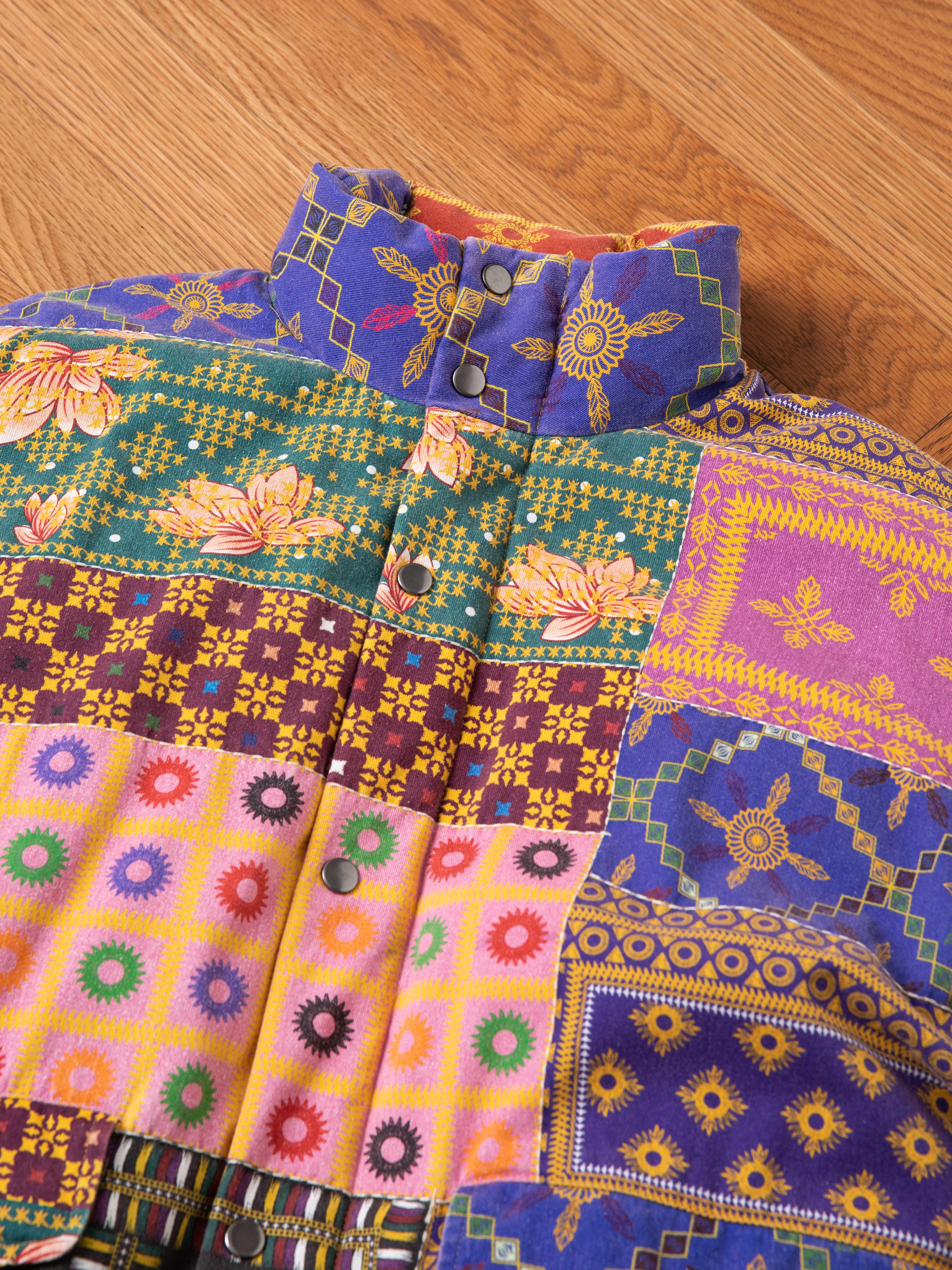 Ayubia Printed Tapestry Puffer Jacket - Image 9