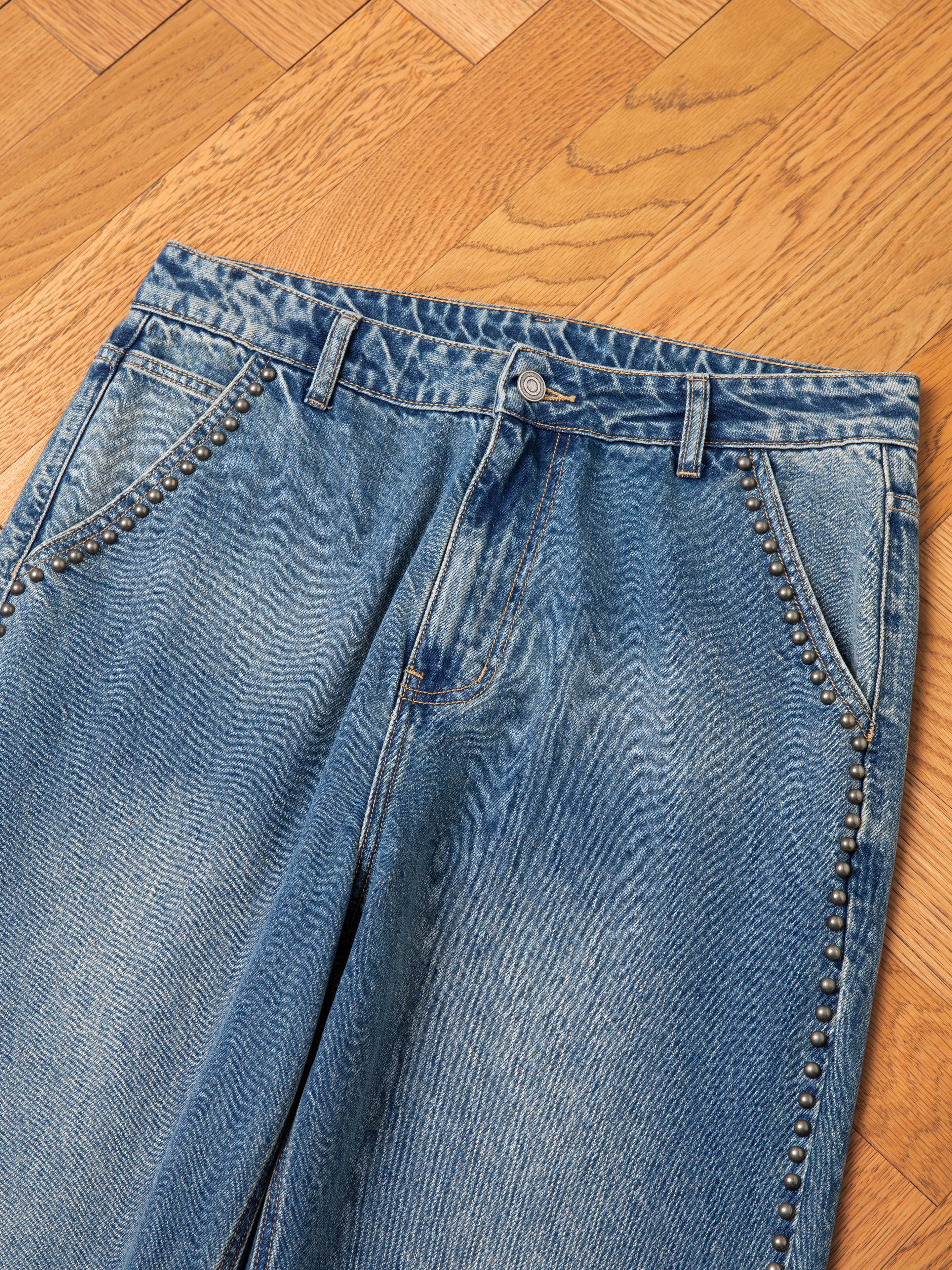 Azar Studded Jeans - Image 5