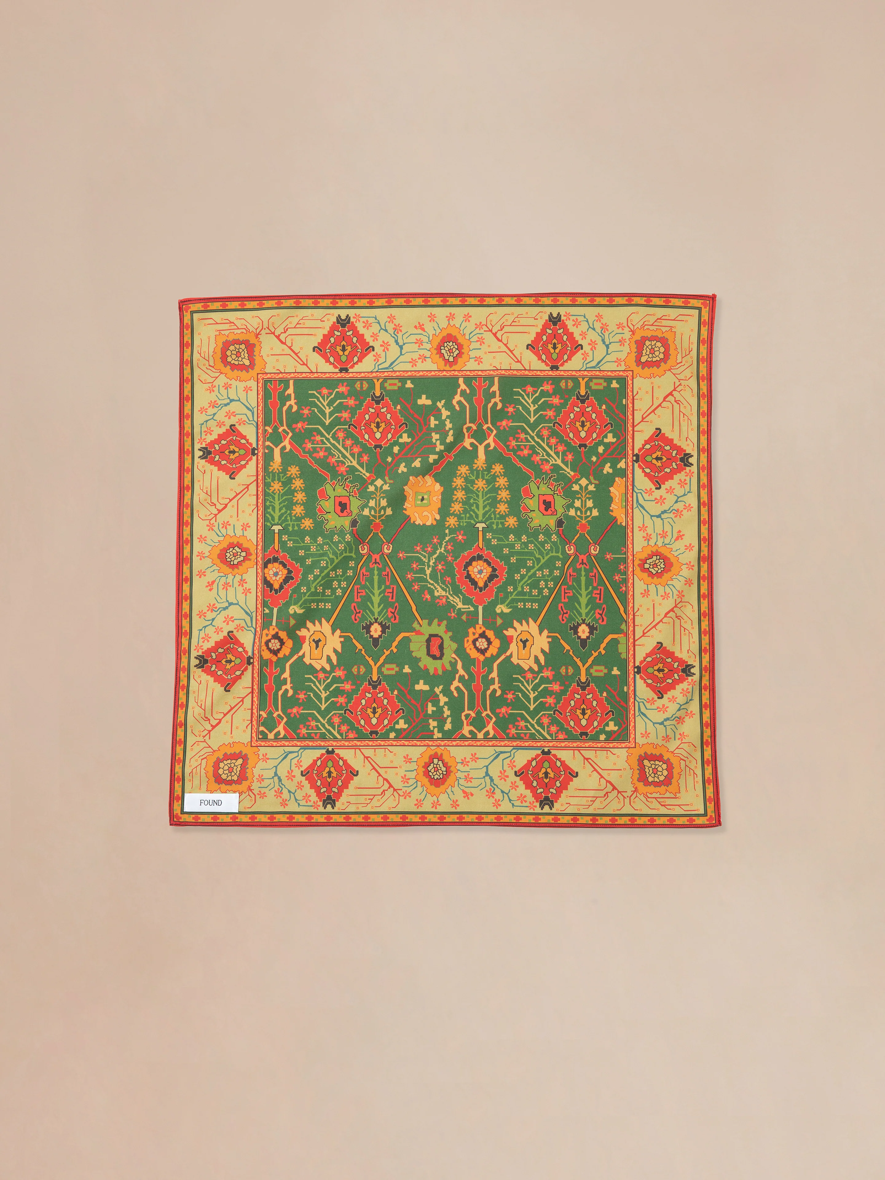 Botanical Mosaic Bandana - Image 4