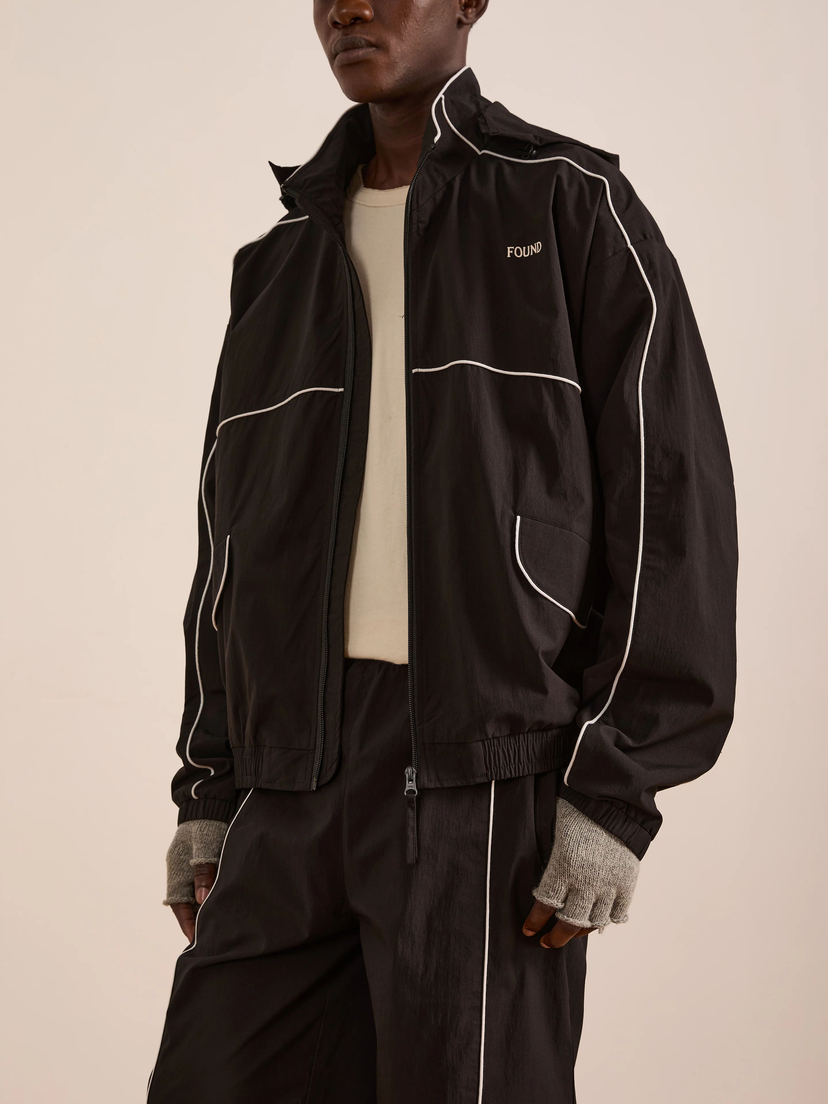 Arena Stripe Track Jacket - Image 2