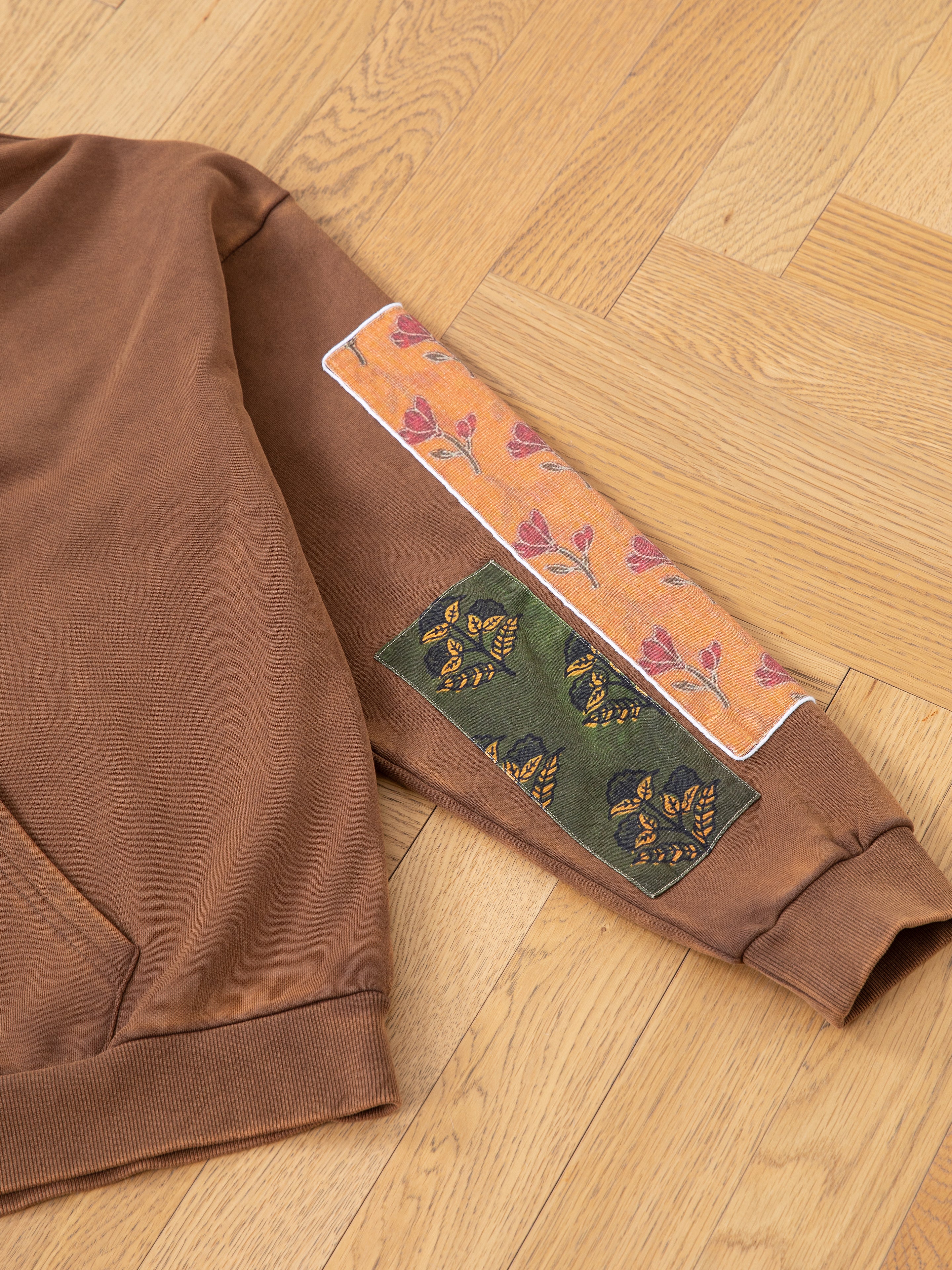 Tapestry Patchwork Zip Up Hoodie - Image 10