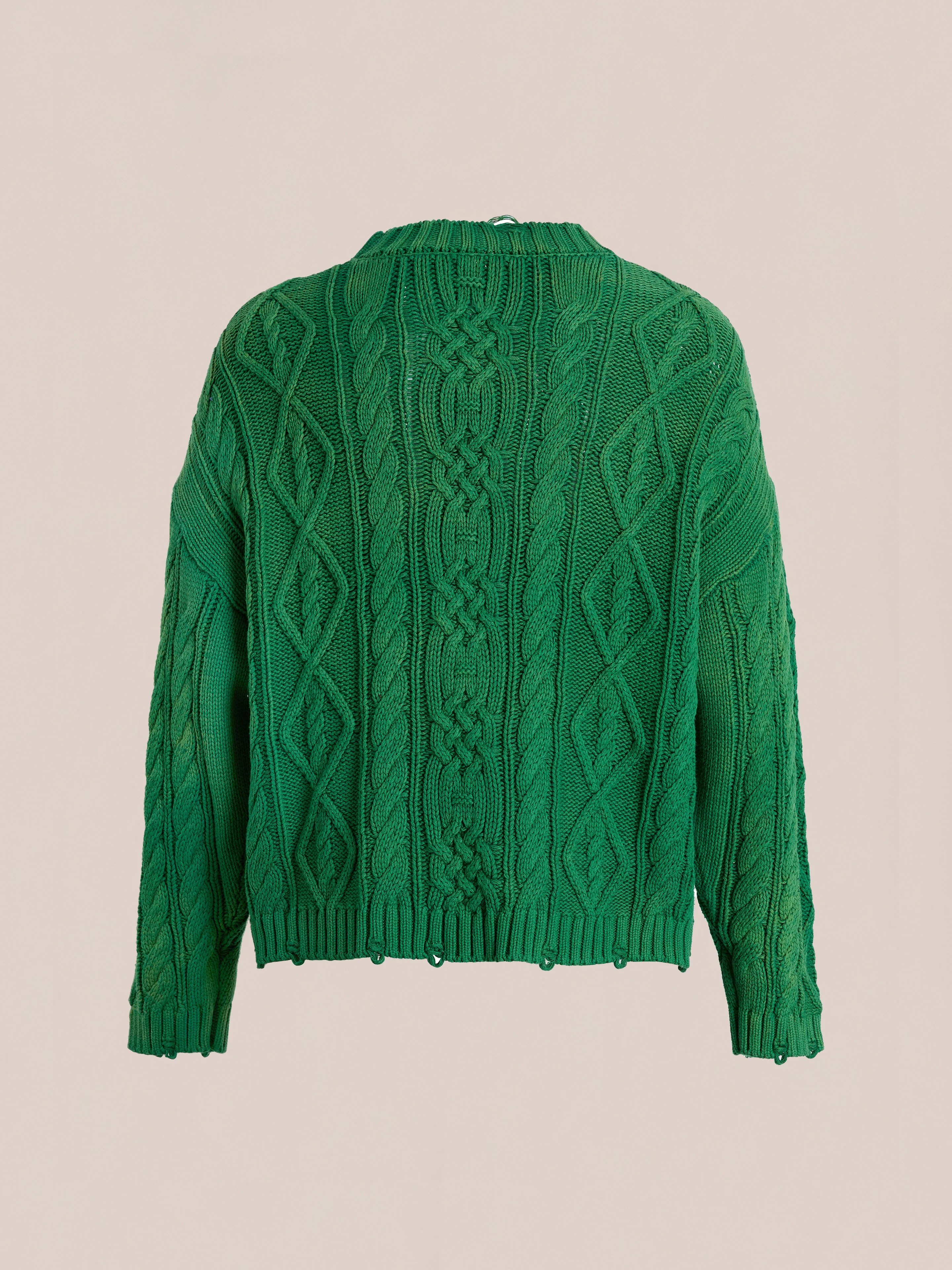 Cable Knit Pullover Sweater - Image 5
