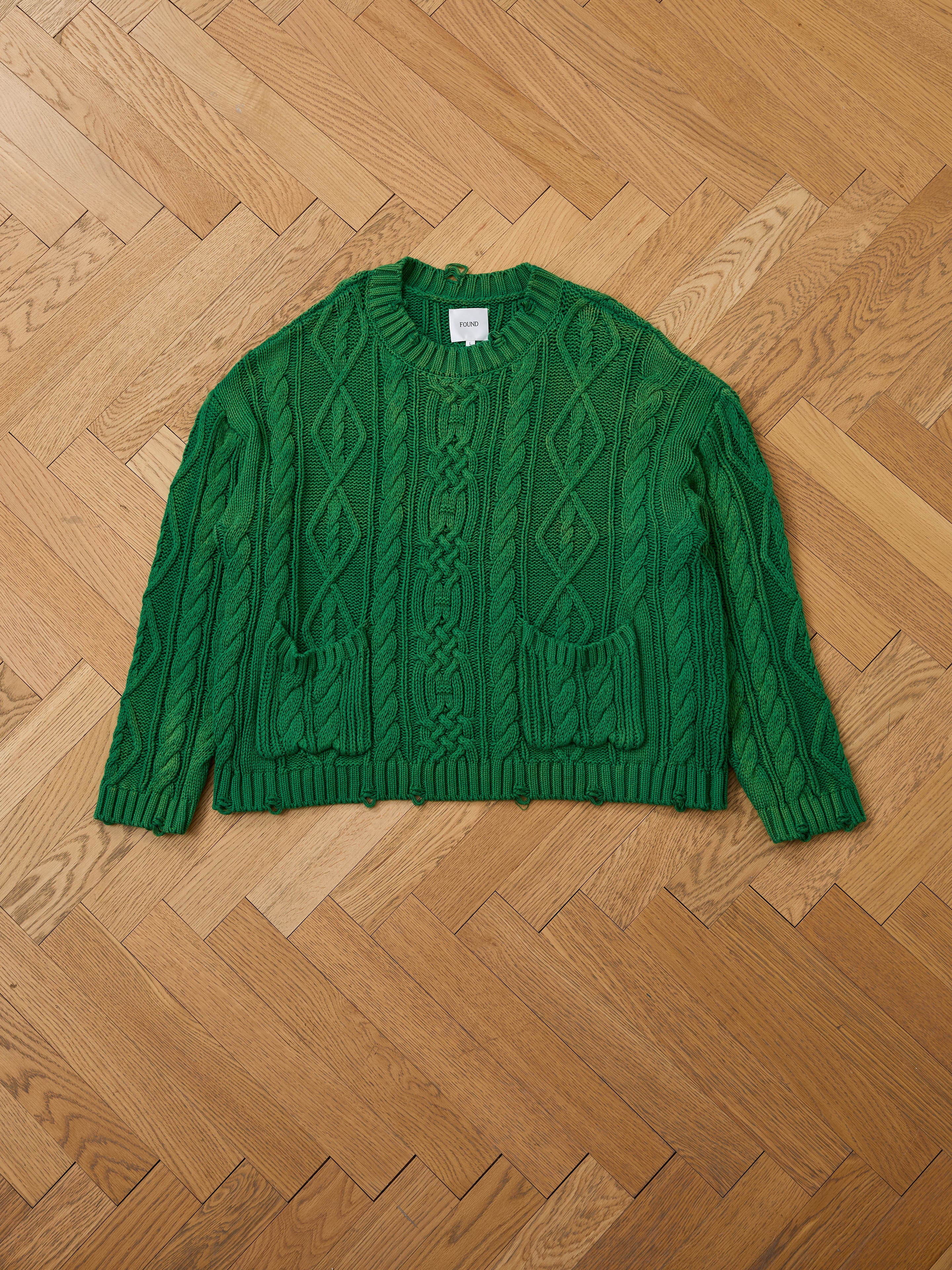 Cable Knit Pullover Sweater - Image 6