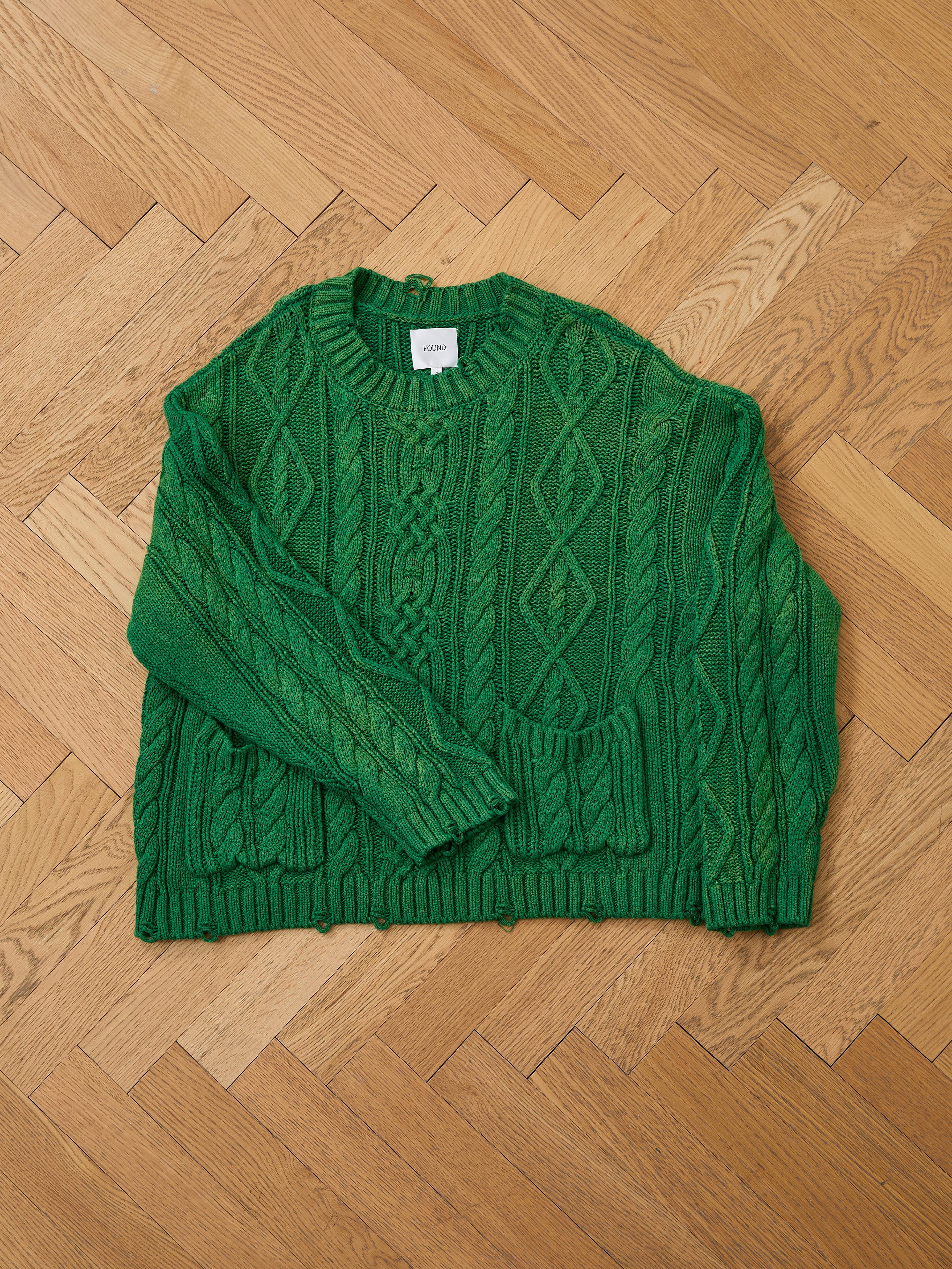 Cable Knit Pullover Sweater - Image 7