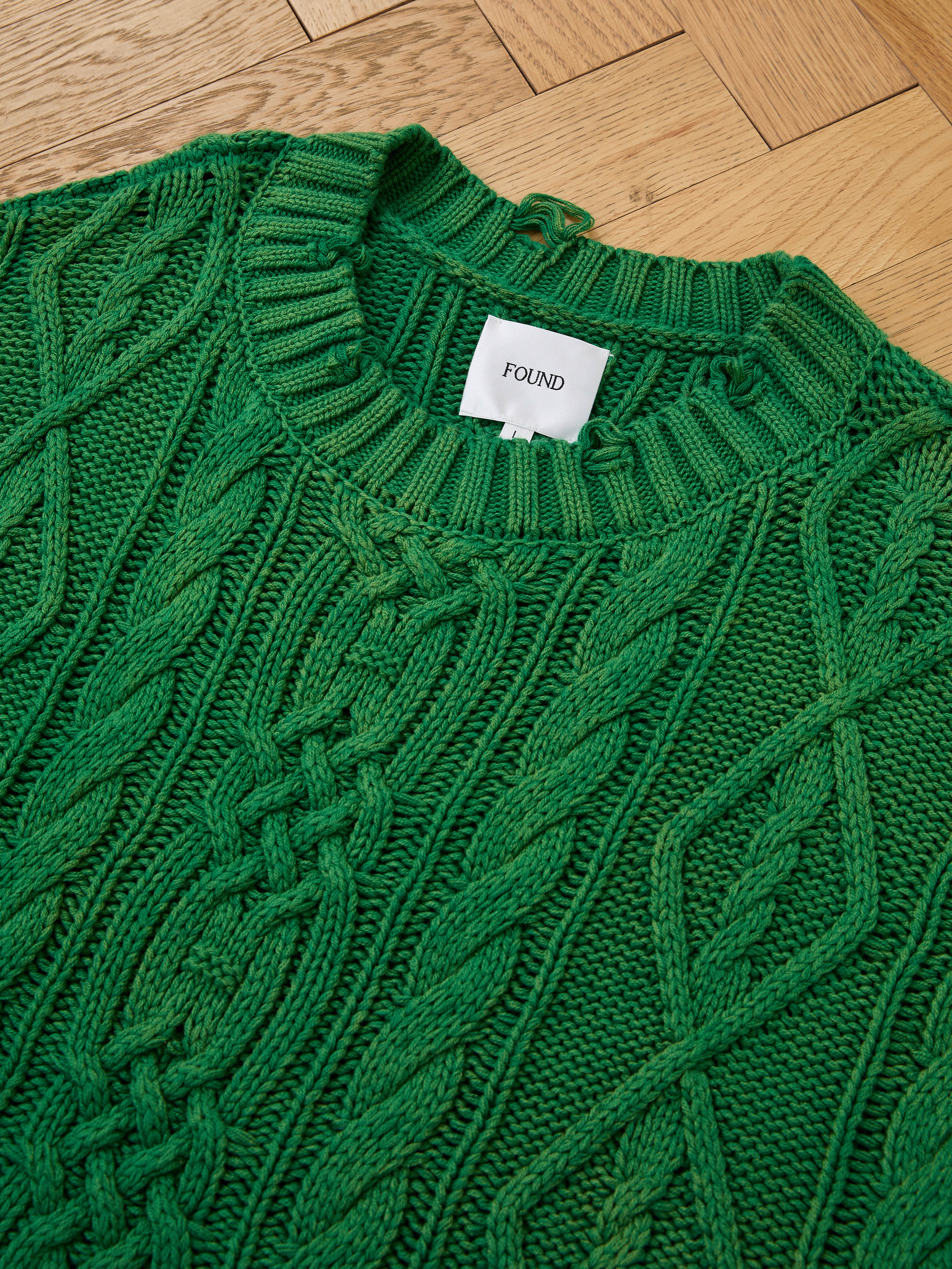 Cable Knit Pullover Sweater - Image 8
