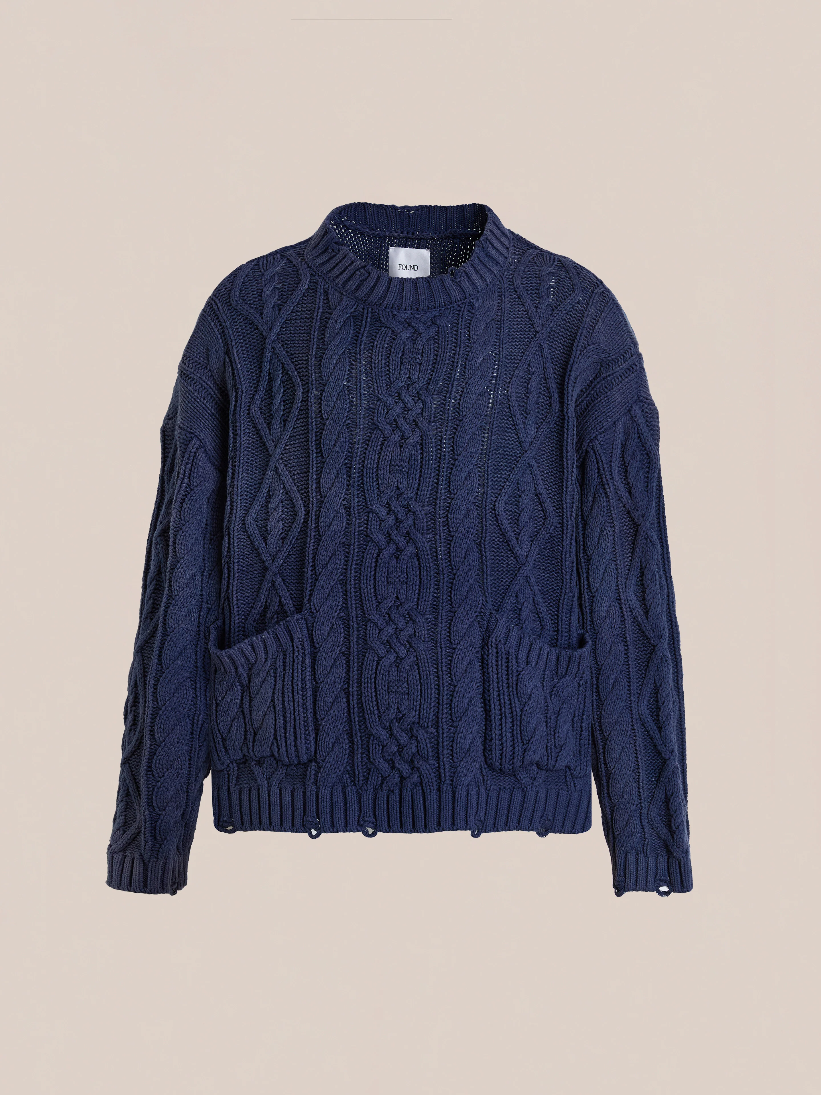 Cable Knit Pullover Sweater - Image 6