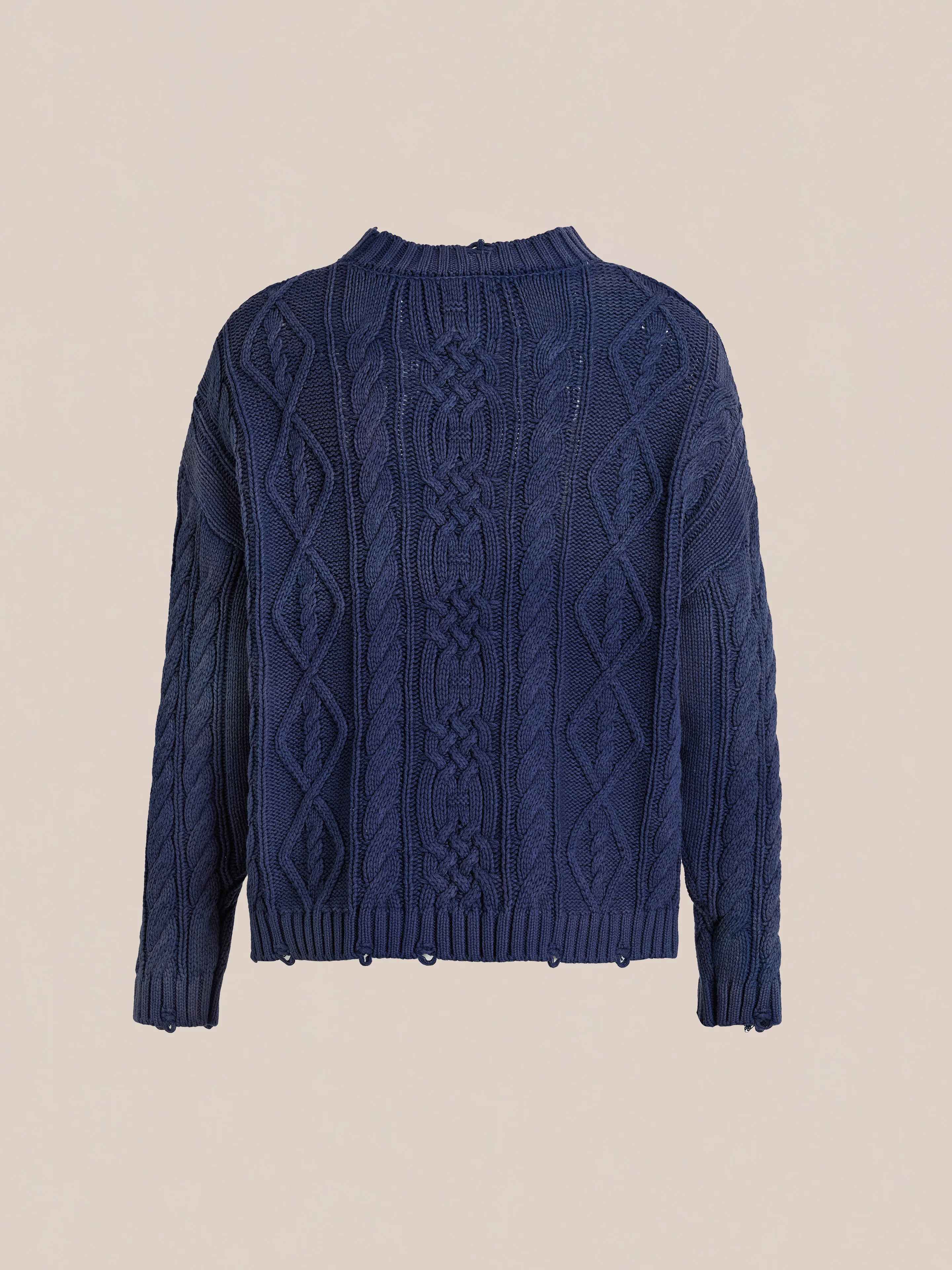 Cable Knit Pullover Sweater - Image 7