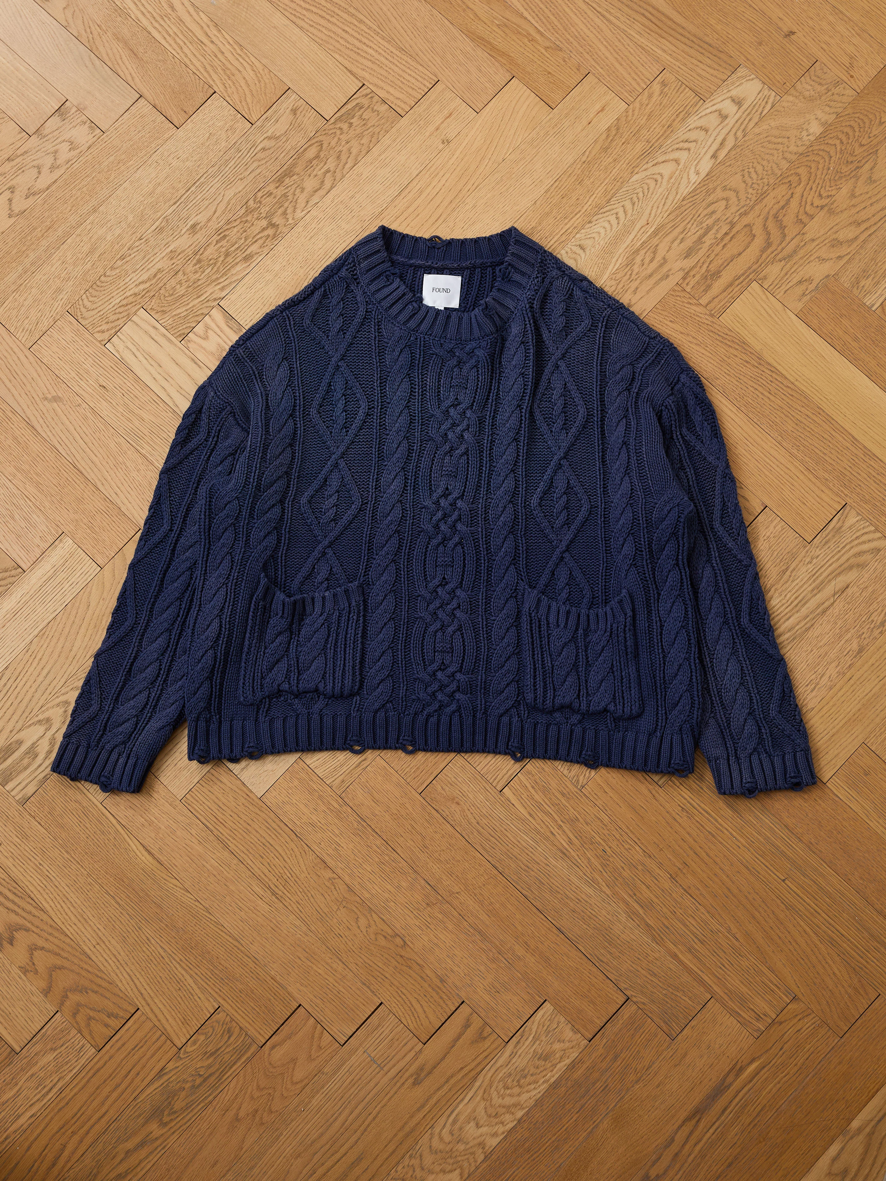 Cable Knit Pullover Sweater - Image 9