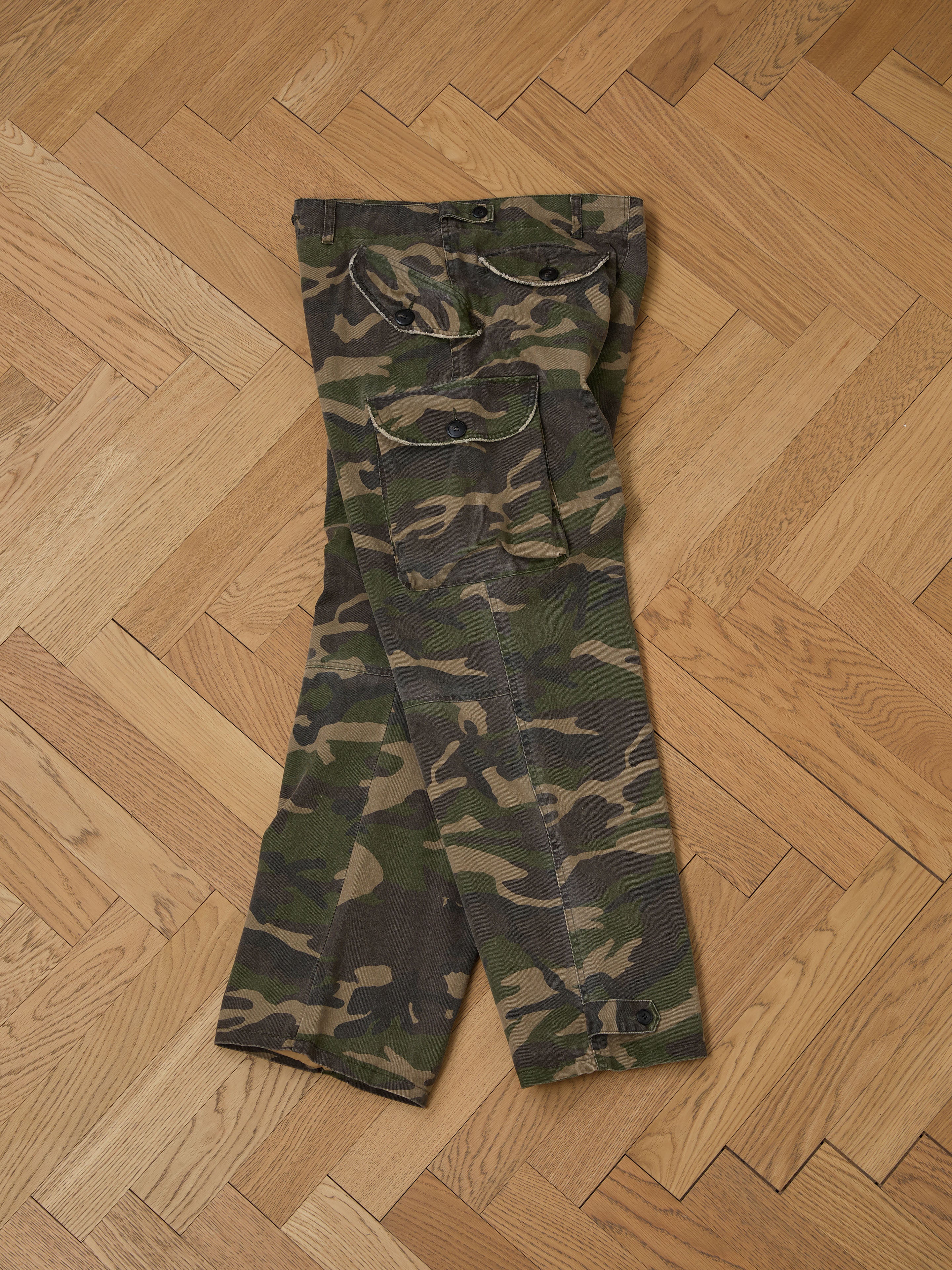 Camouflage Twill Utility Cargo Pants - Image 13