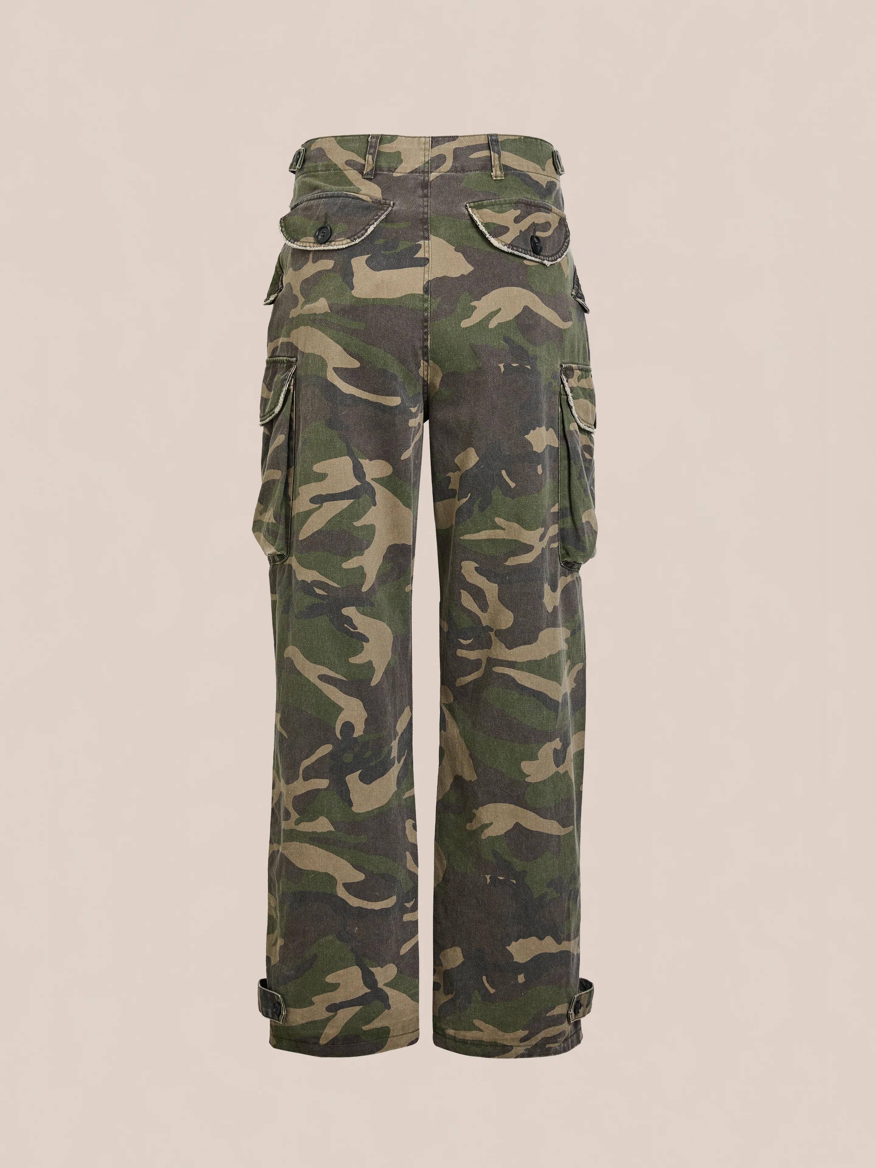 Camouflage Twill Utility Cargo Pants - Image 6