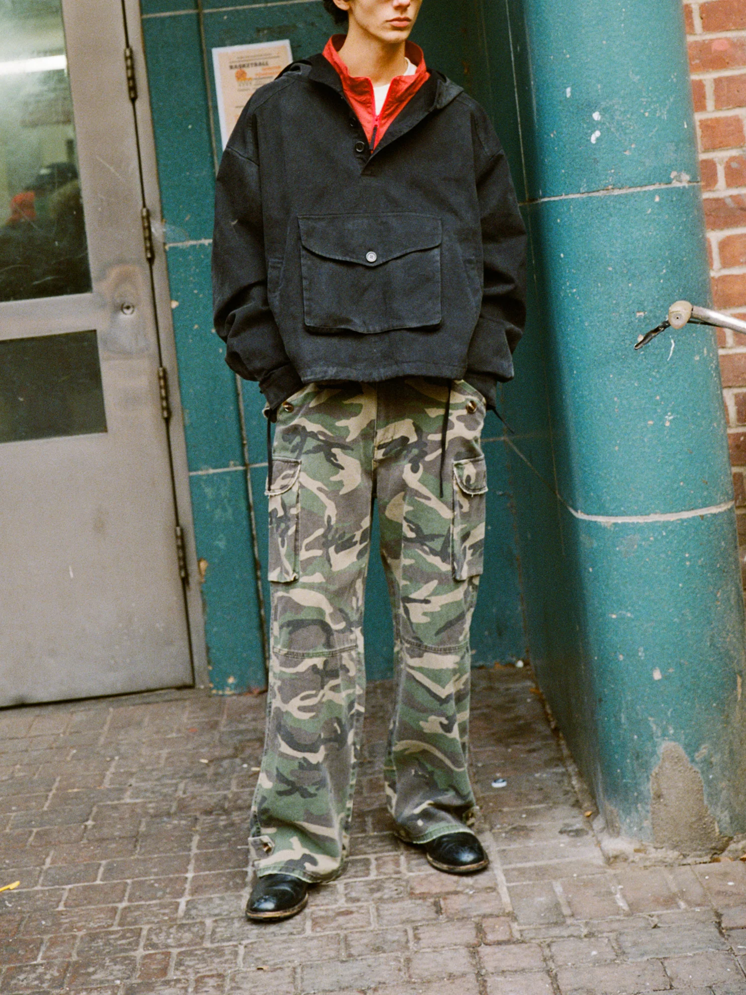 Camouflage Twill Utility Cargo Pants - Image 8