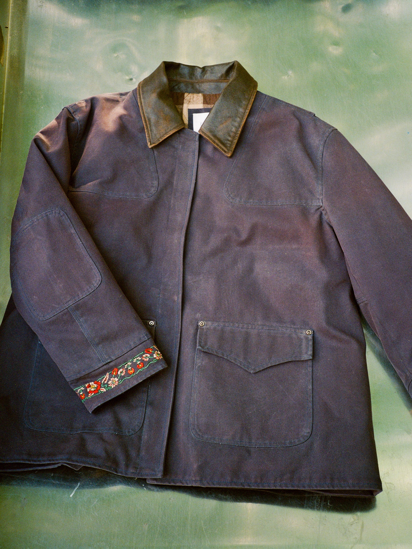 Canvas Distressed Barn Jacket - Image 2