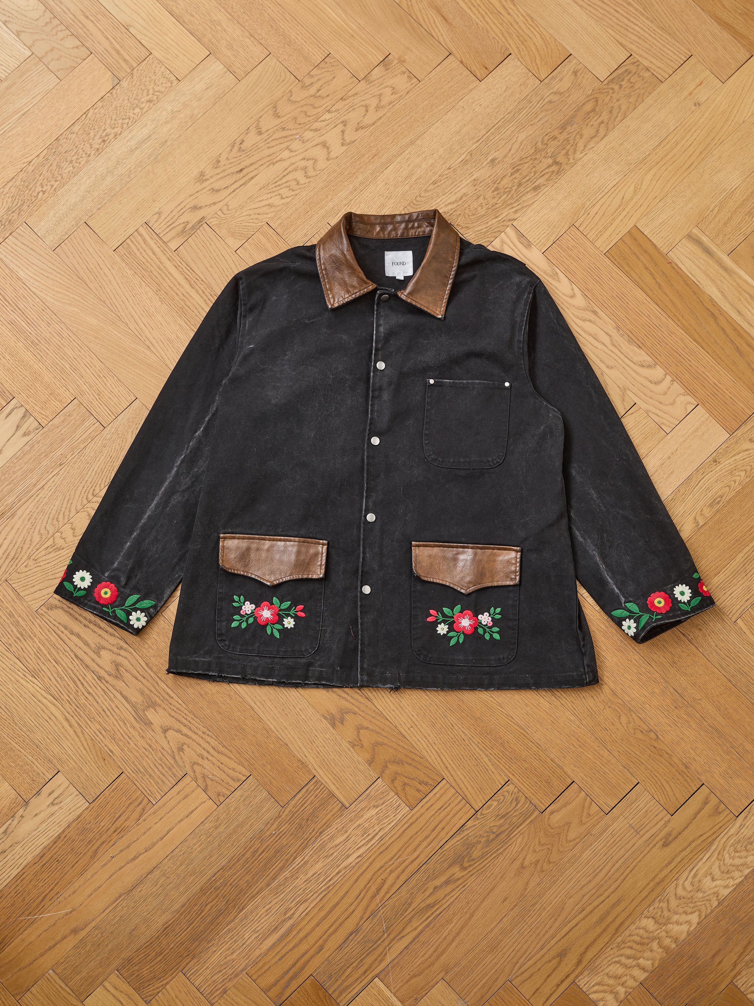 Canvas Embroidered Barn Jacket - Image 14