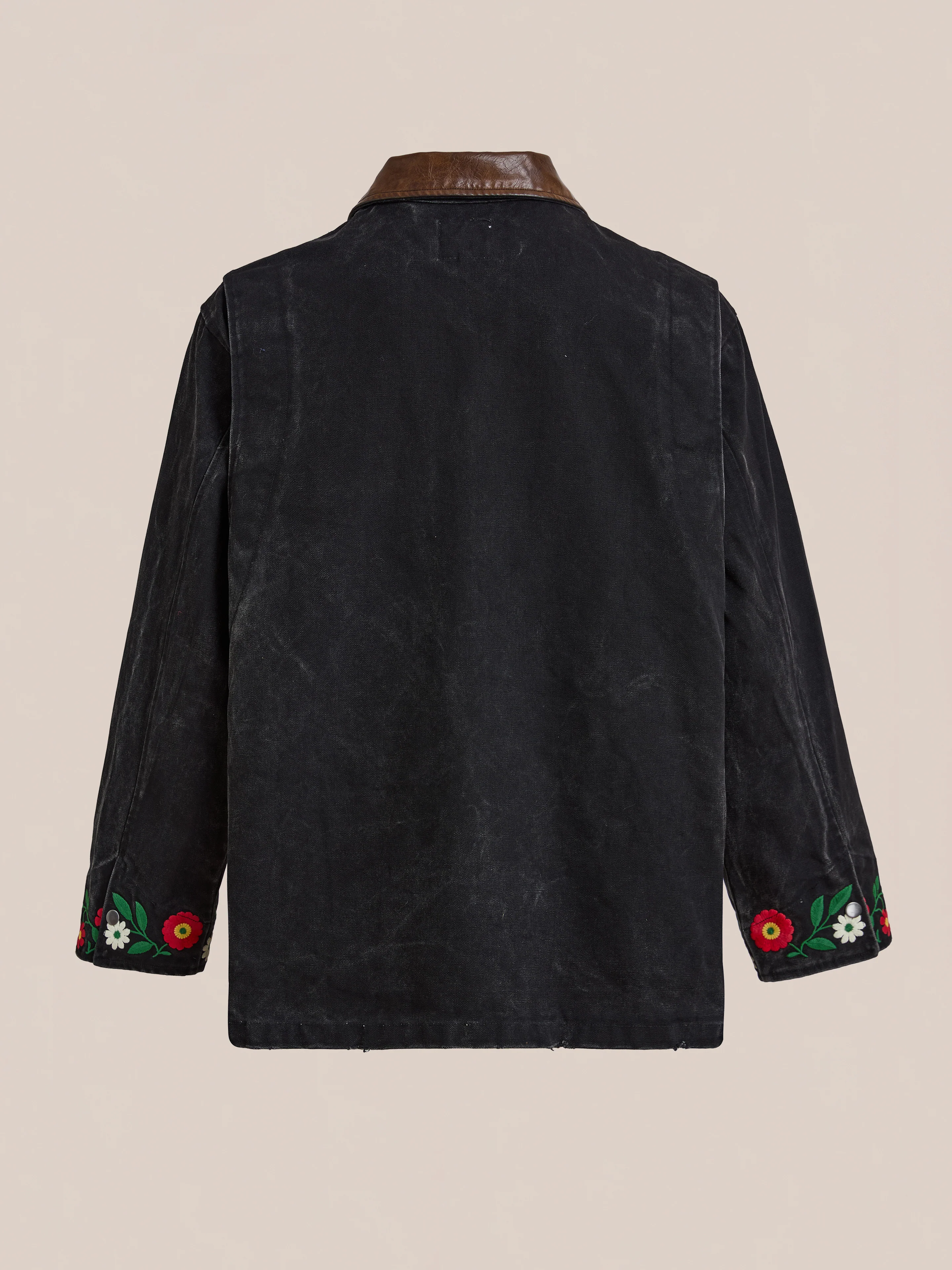 Canvas Embroidered Barn Jacket - Image 6