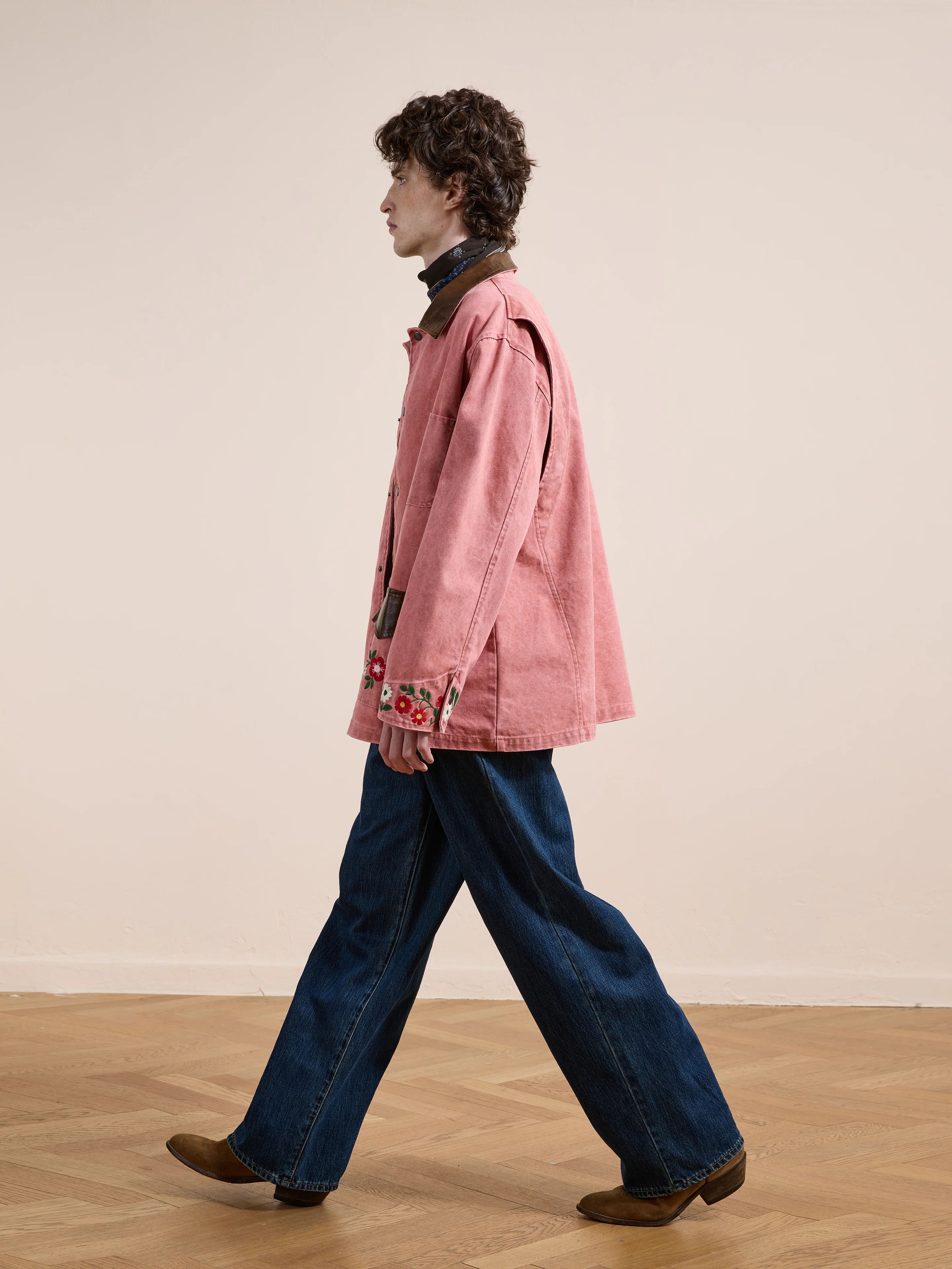 Canvas Embroidered Barn Jacket - Image 13