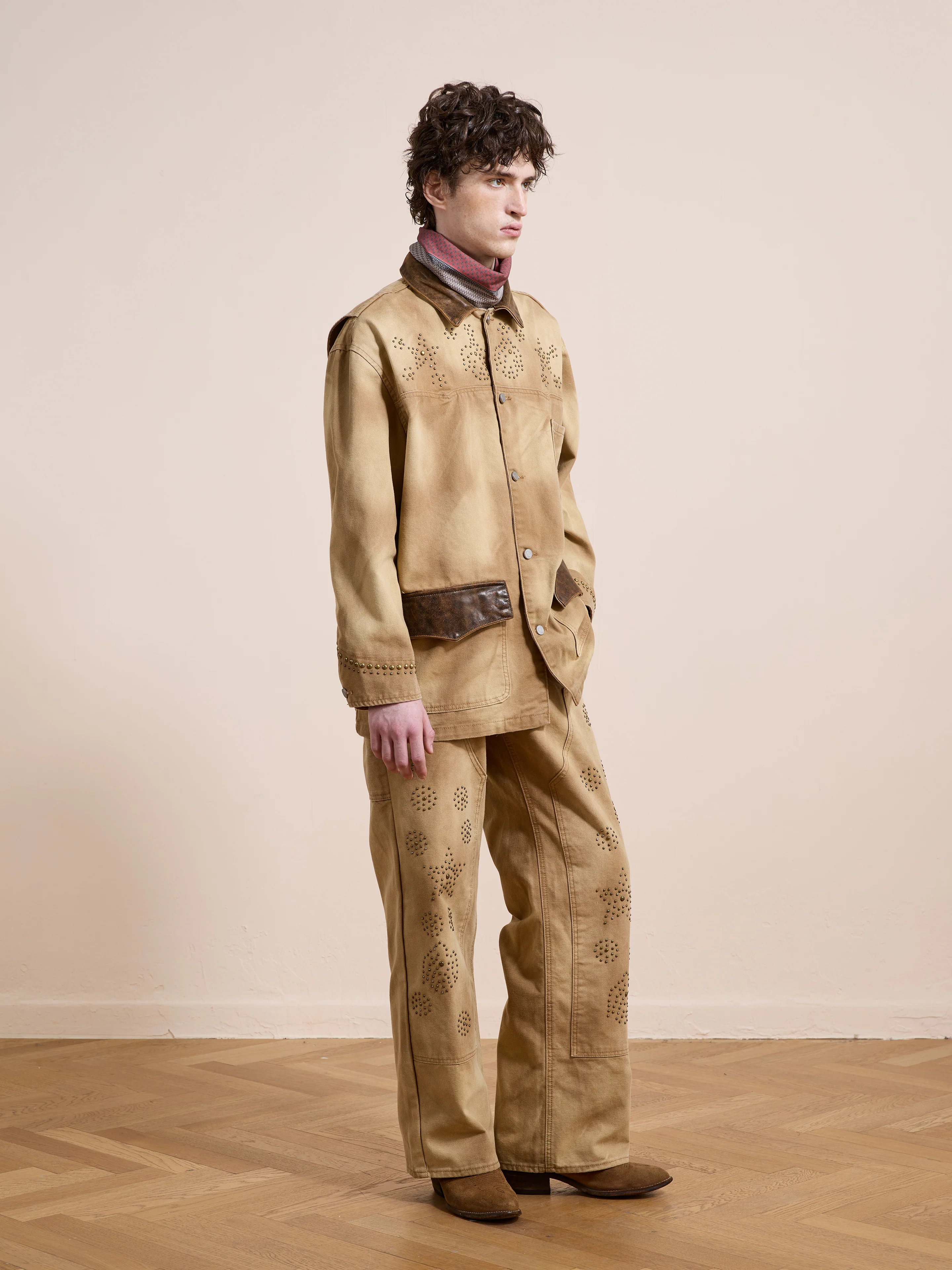 Canvas Studded Barn Jacket - Image 15