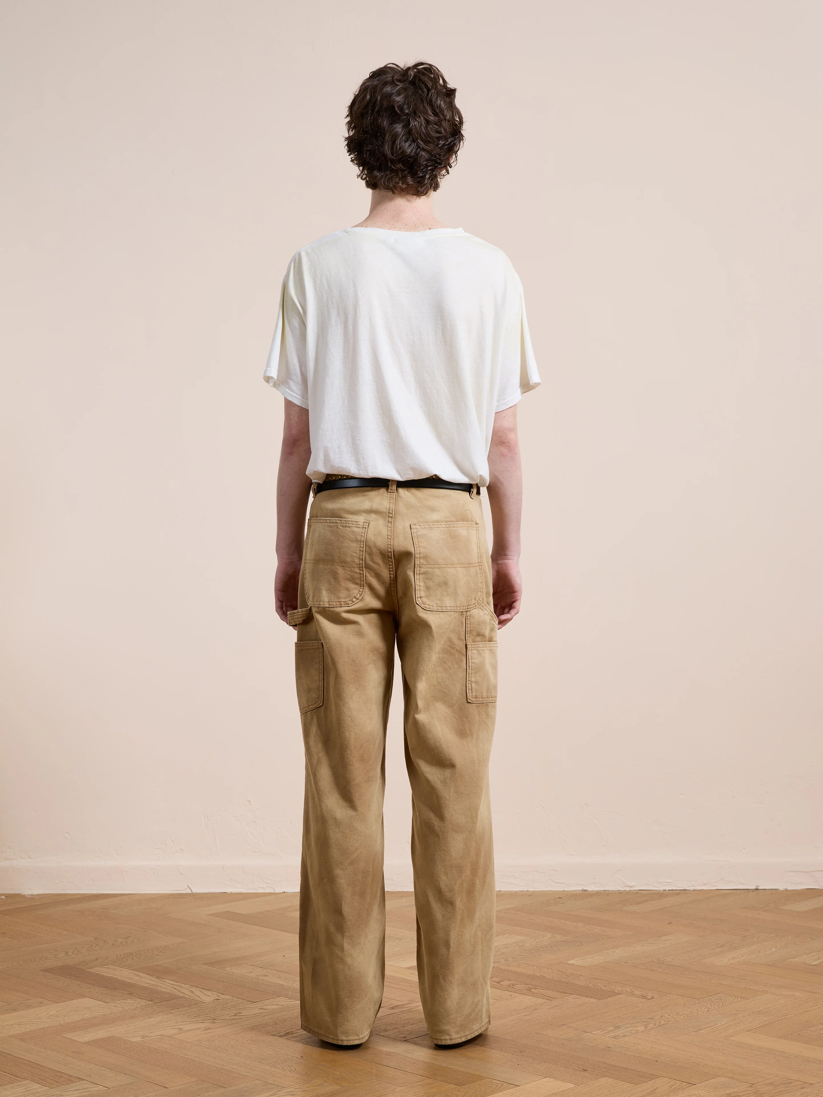 Canvas Studded Work Pants - Image 11