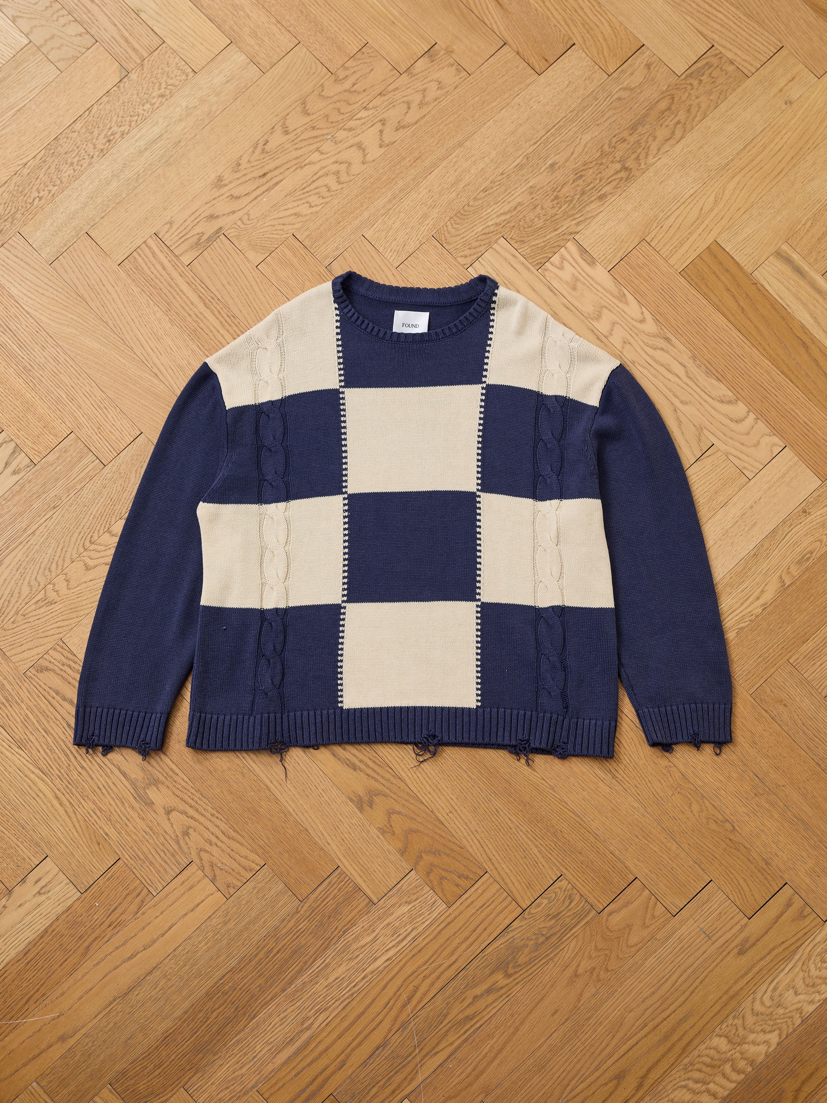 Checkered Fisherman Sweater - Image 10