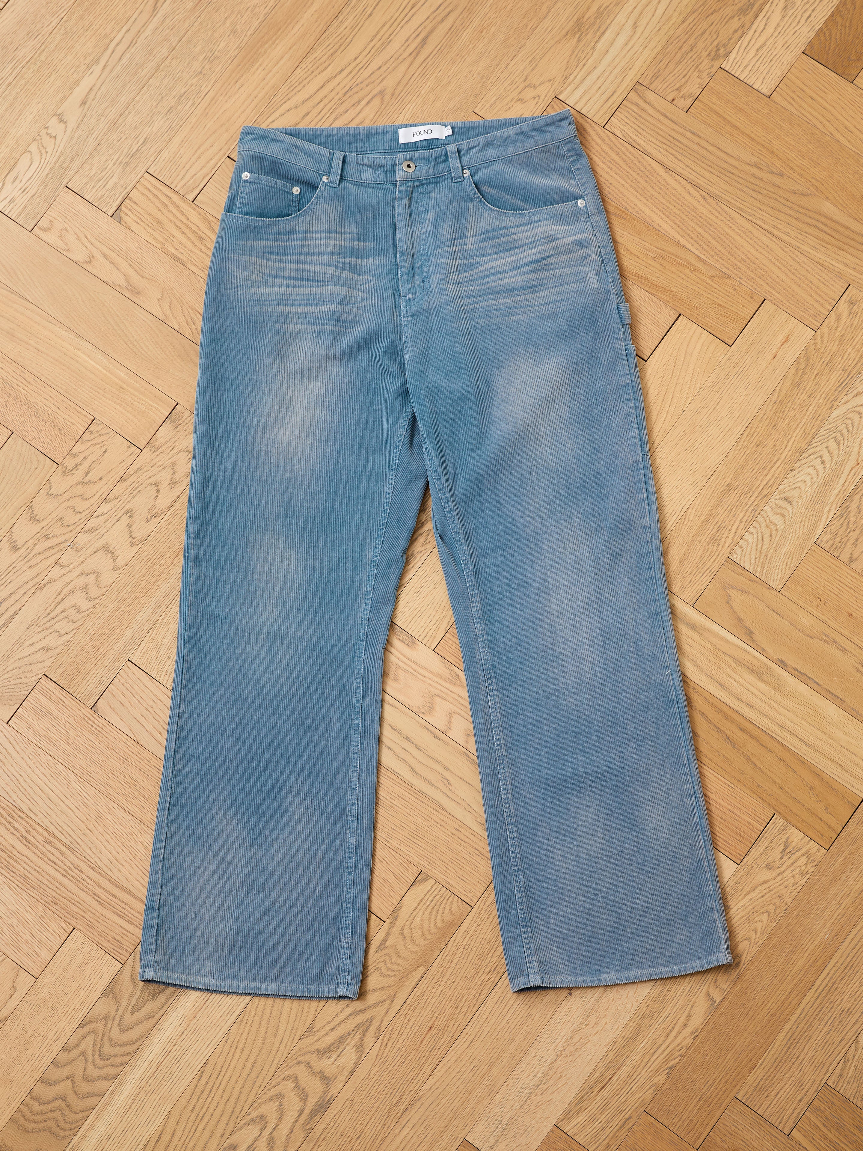 Corduroy Flare Work Pants - Image 14