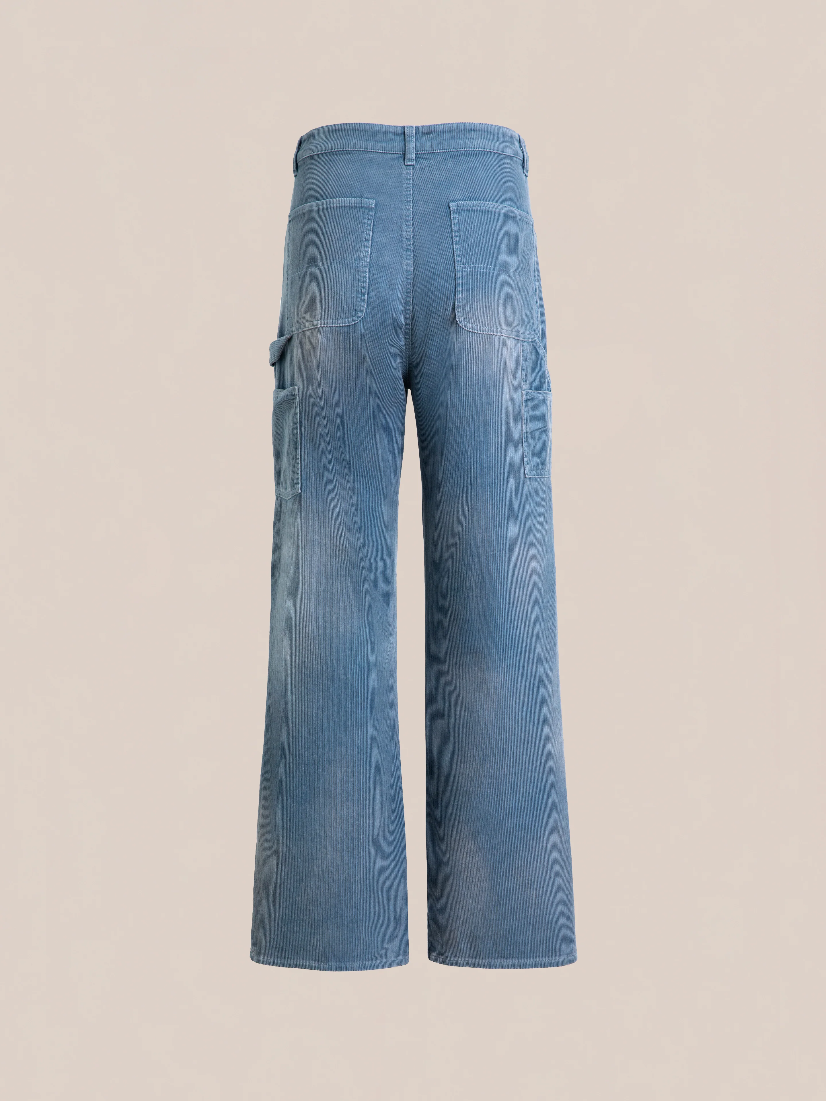 Corduroy Flare Work Pants - Image 7