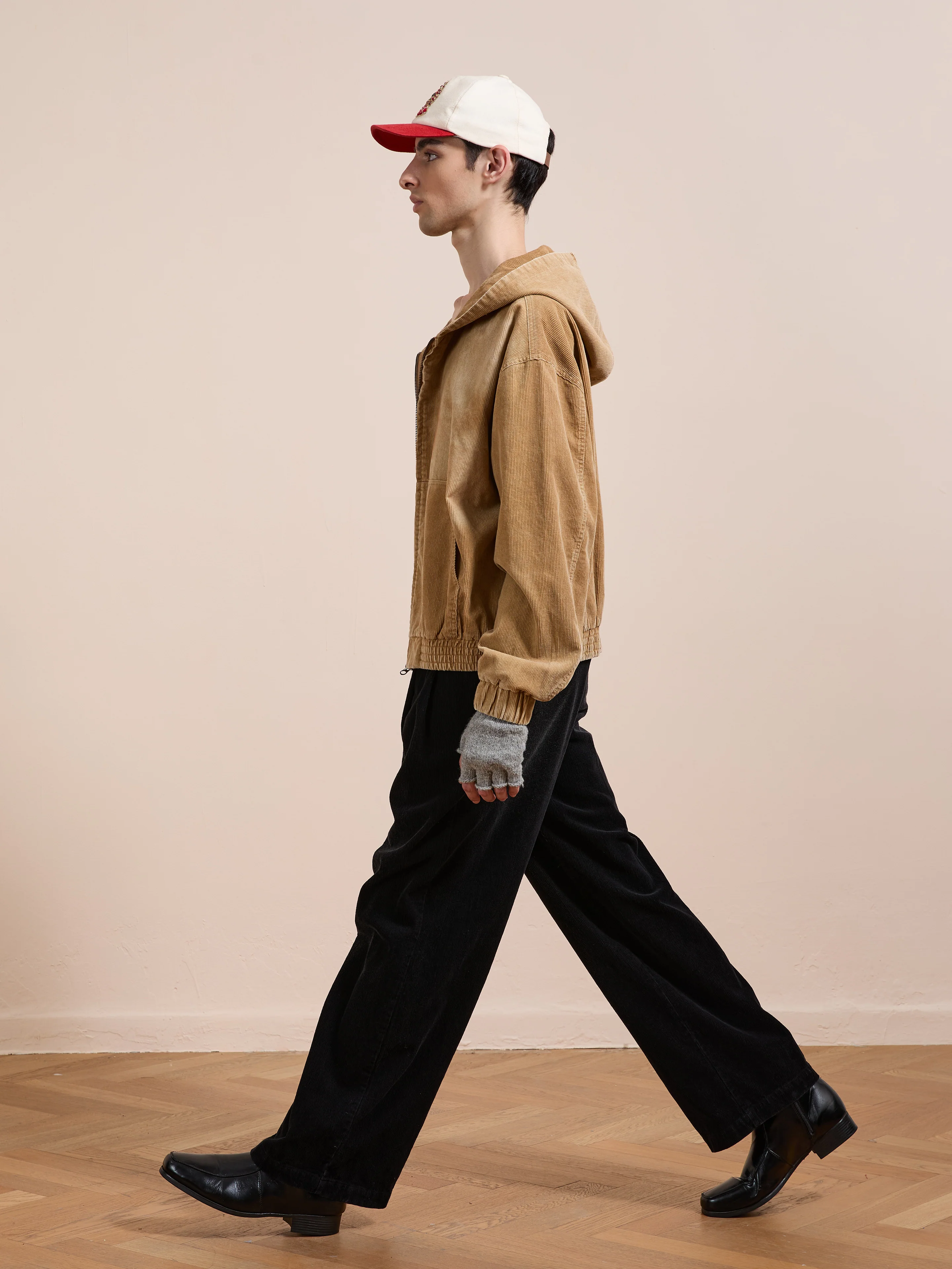 Corduroy Zip Up Hoodie - Image 6