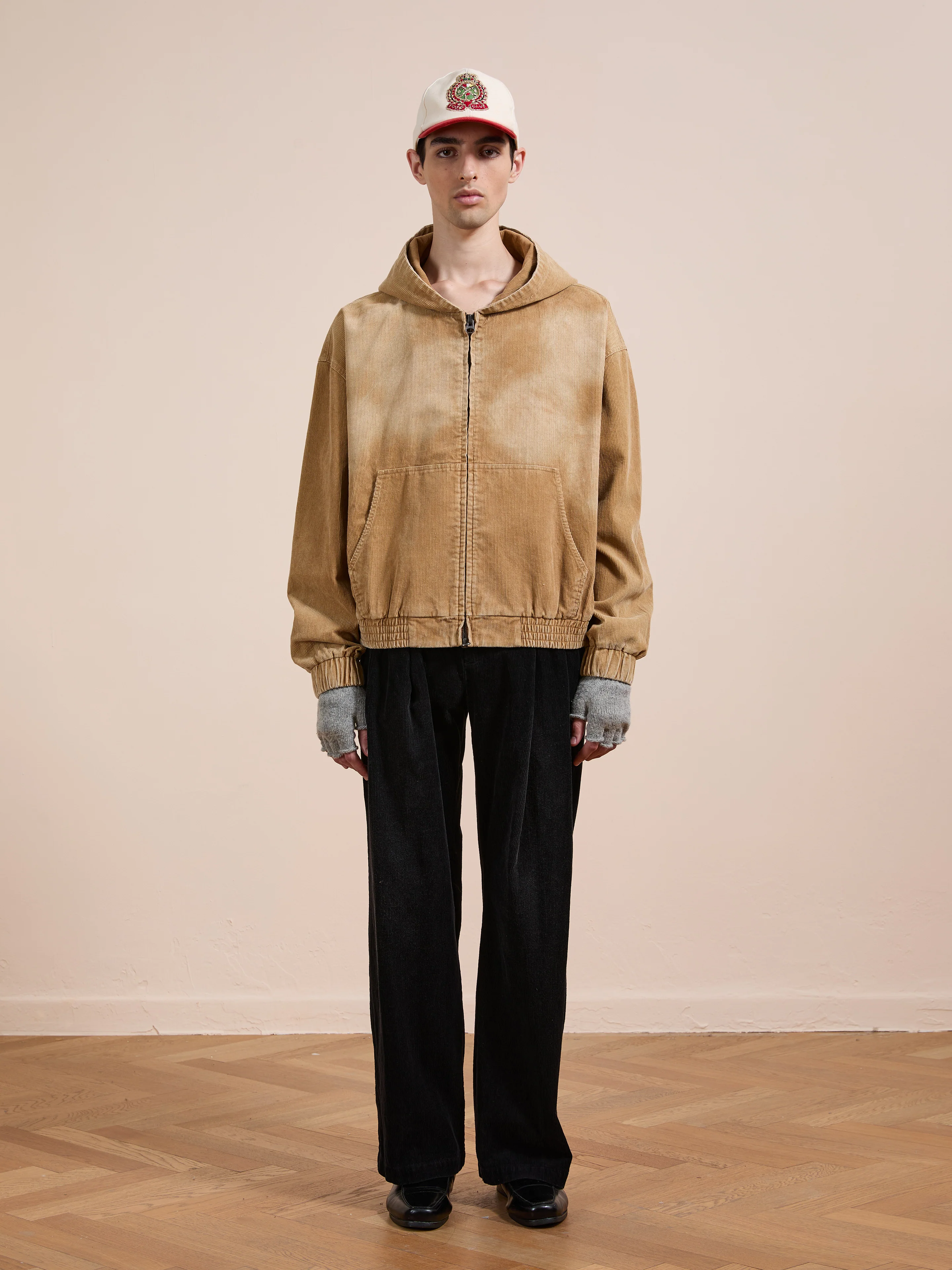 Corduroy Zip Up Hoodie - Image 8