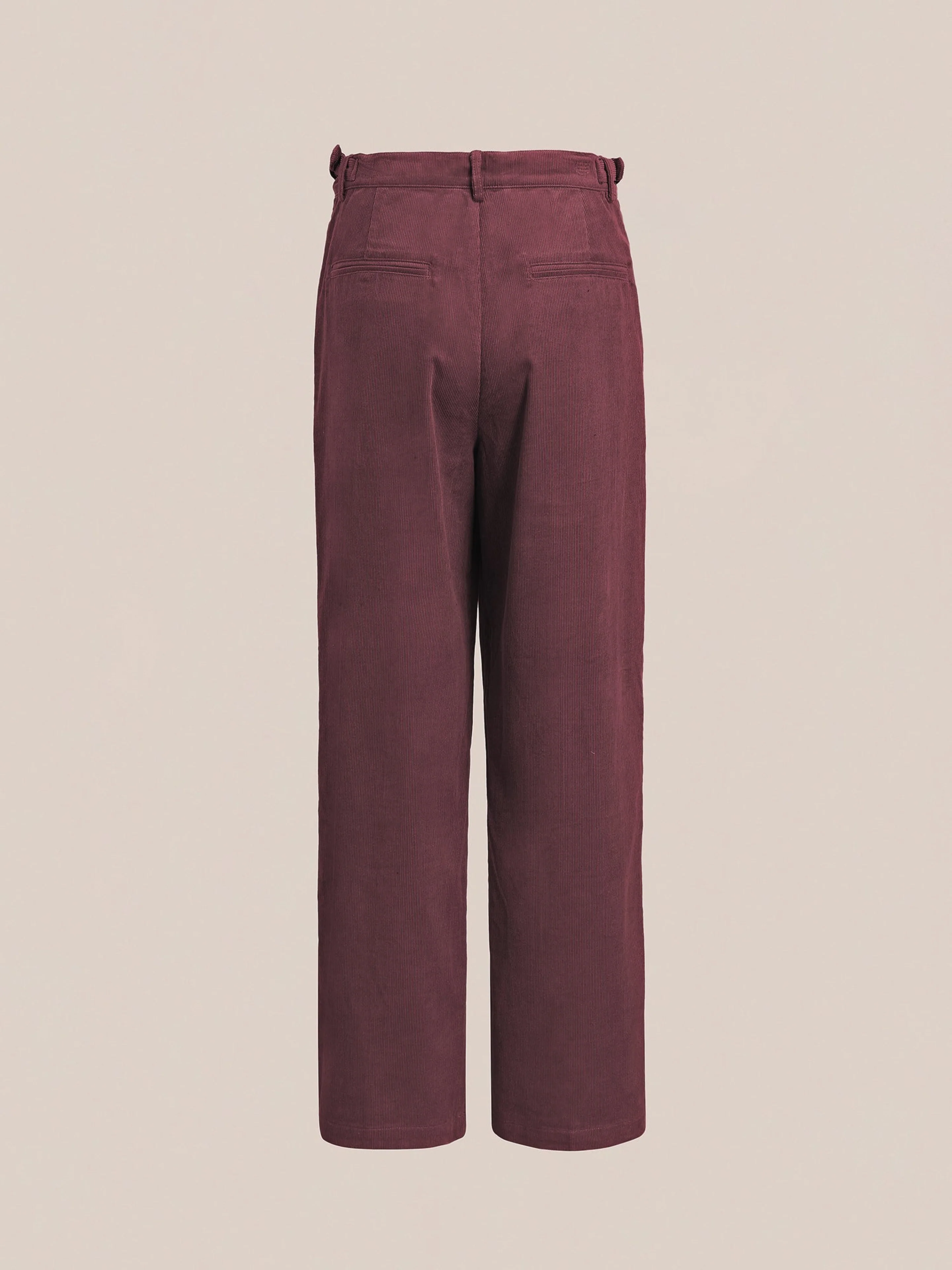 Corduroy Pleated Trouser - Image 5