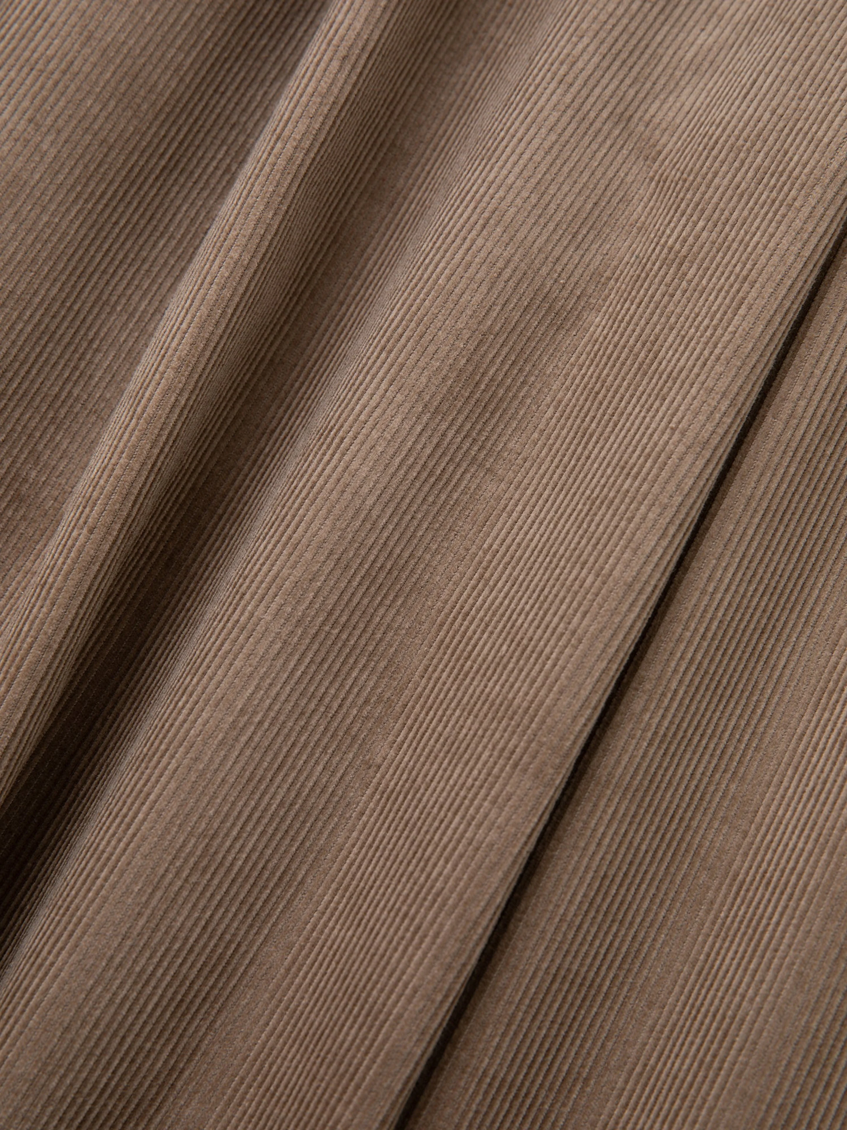 Corduroy Pleated Trousers - Image 4