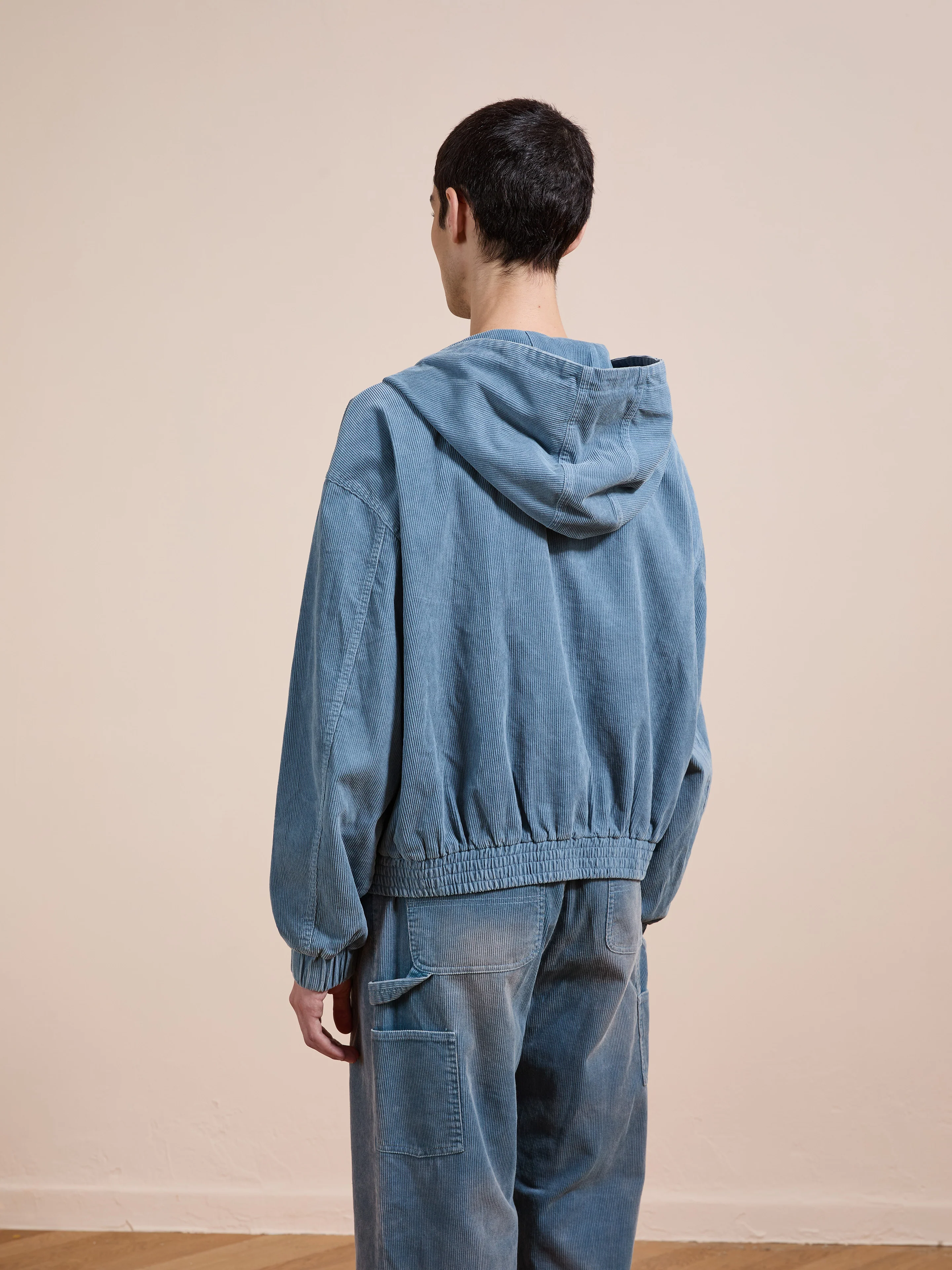 Corduroy Zip Up Hoodie - Image 11