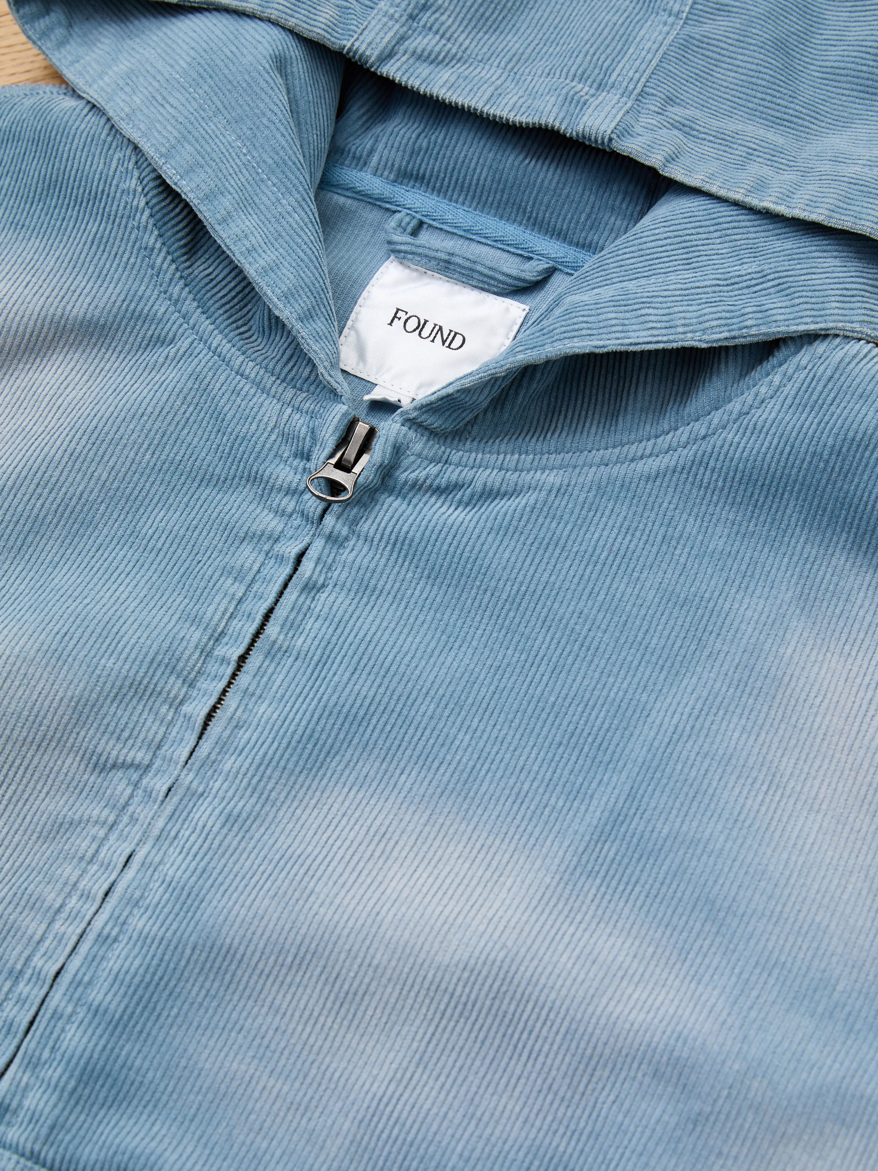 Corduroy Zip Up Hoodie - Image 7