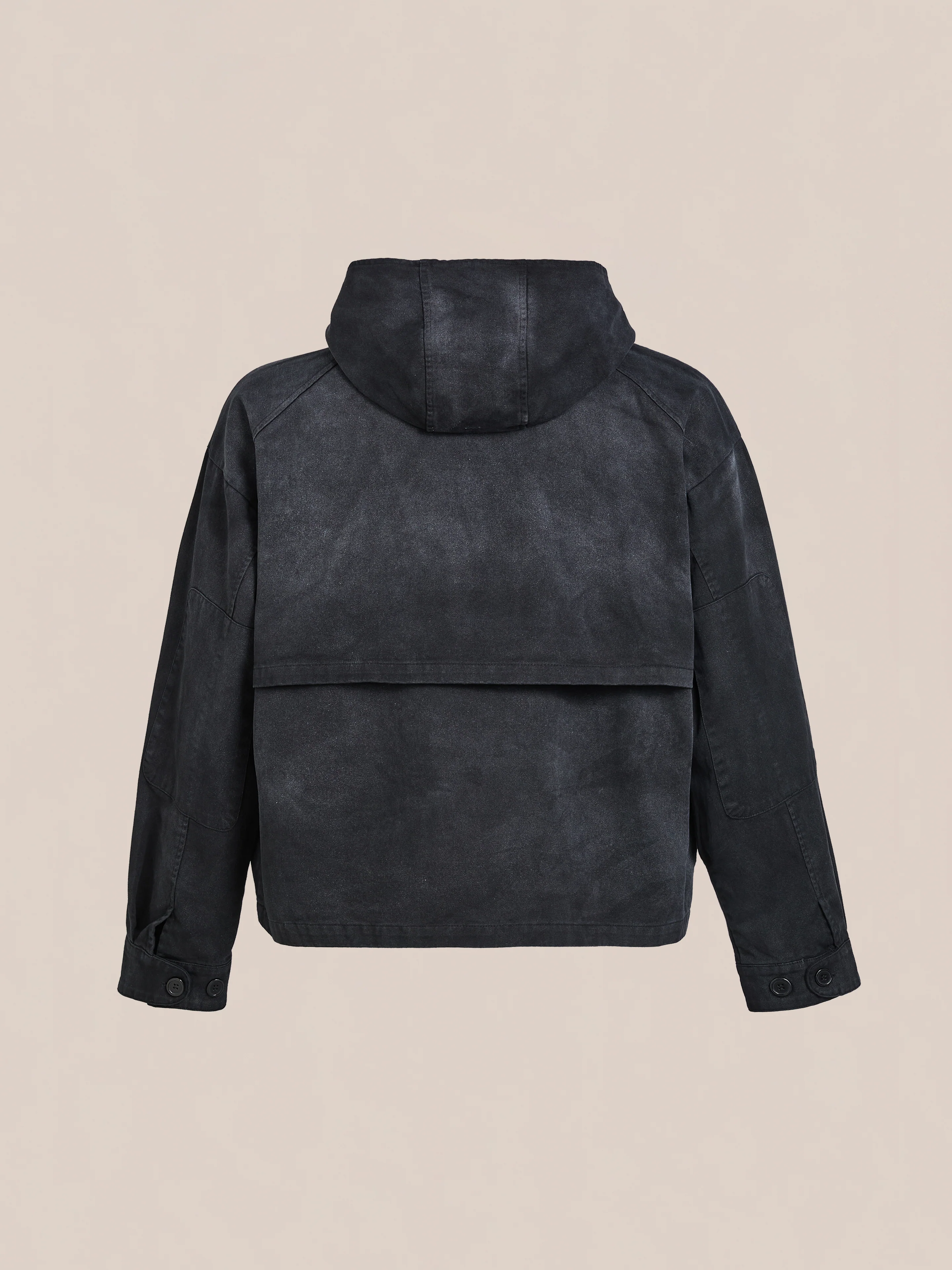 Washed Twill Pocket Anorak Jacket - Image 6