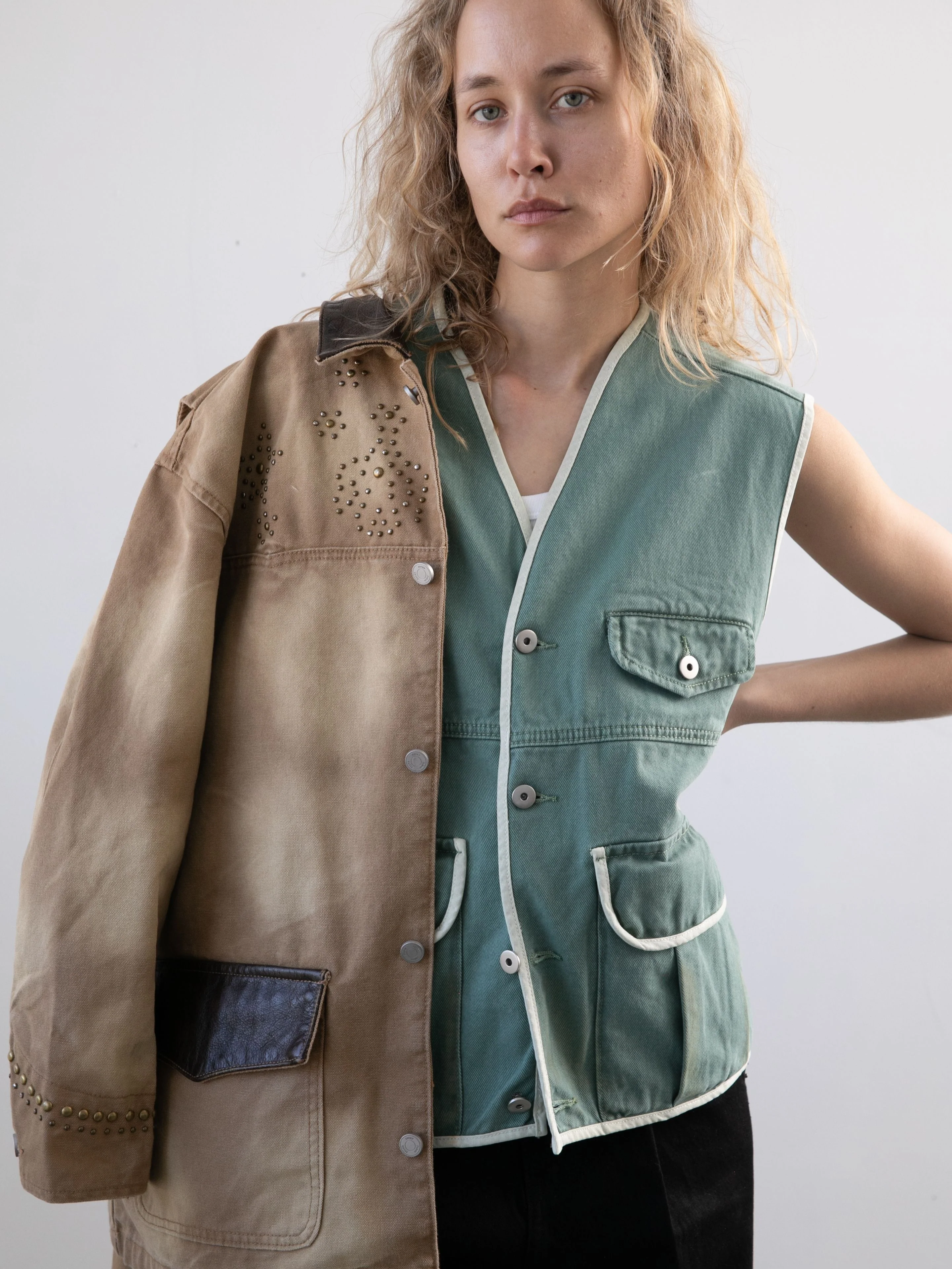 Cotton Twill Utility Vest - Image 11