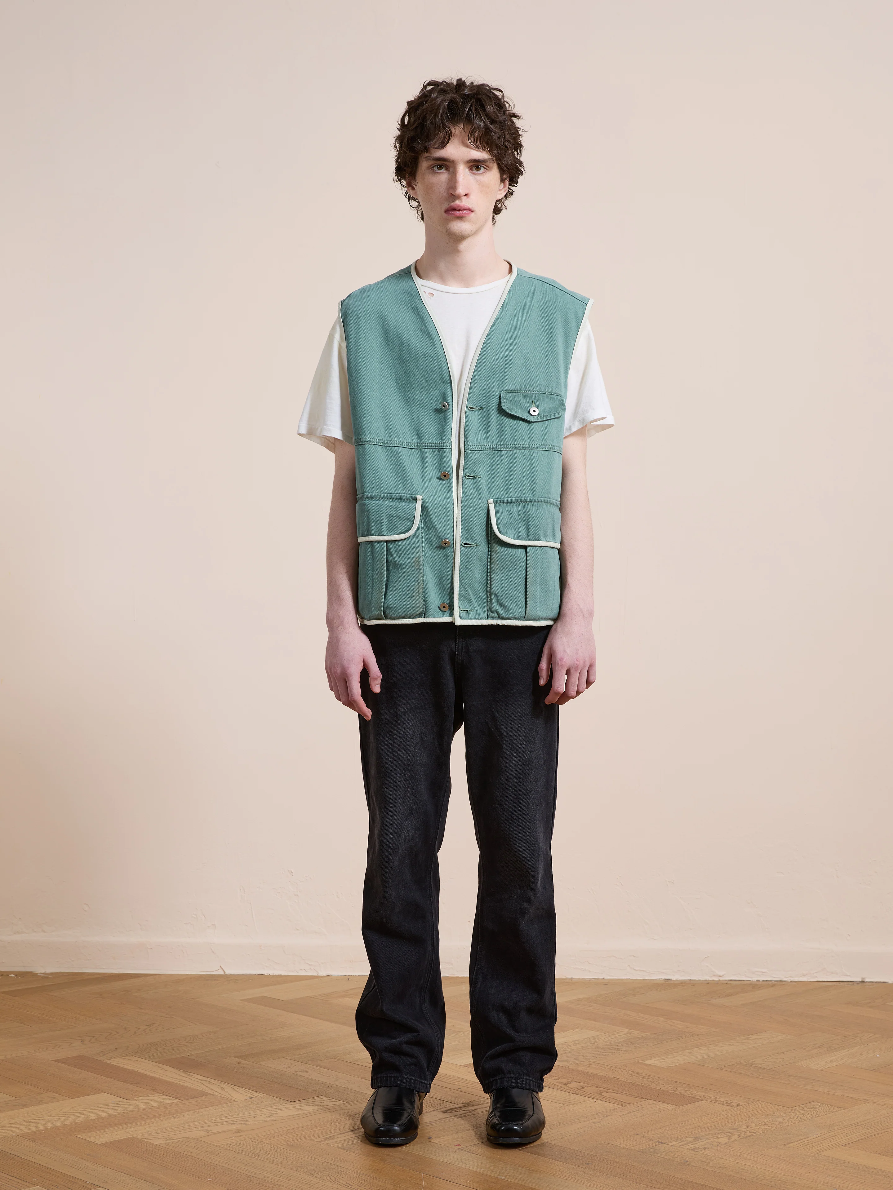 Cotton Twill Utility Vest - Image 7