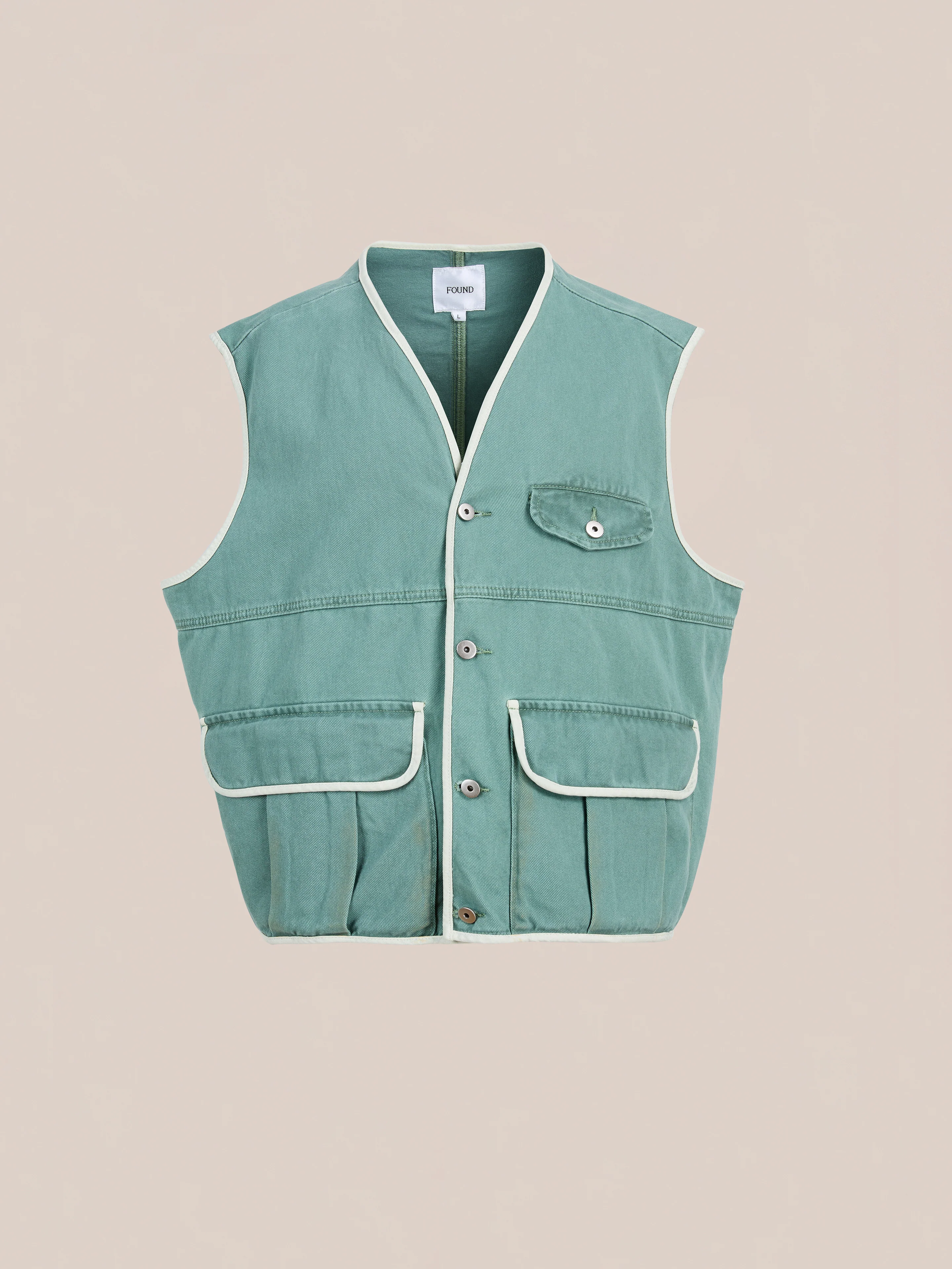 Cotton Twill Utility Vest - Image 8