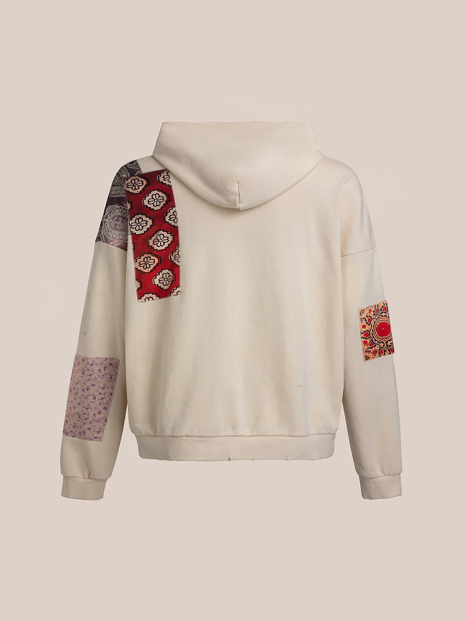 Tapestry Patchwork Zip Up Hoodie - Image 3