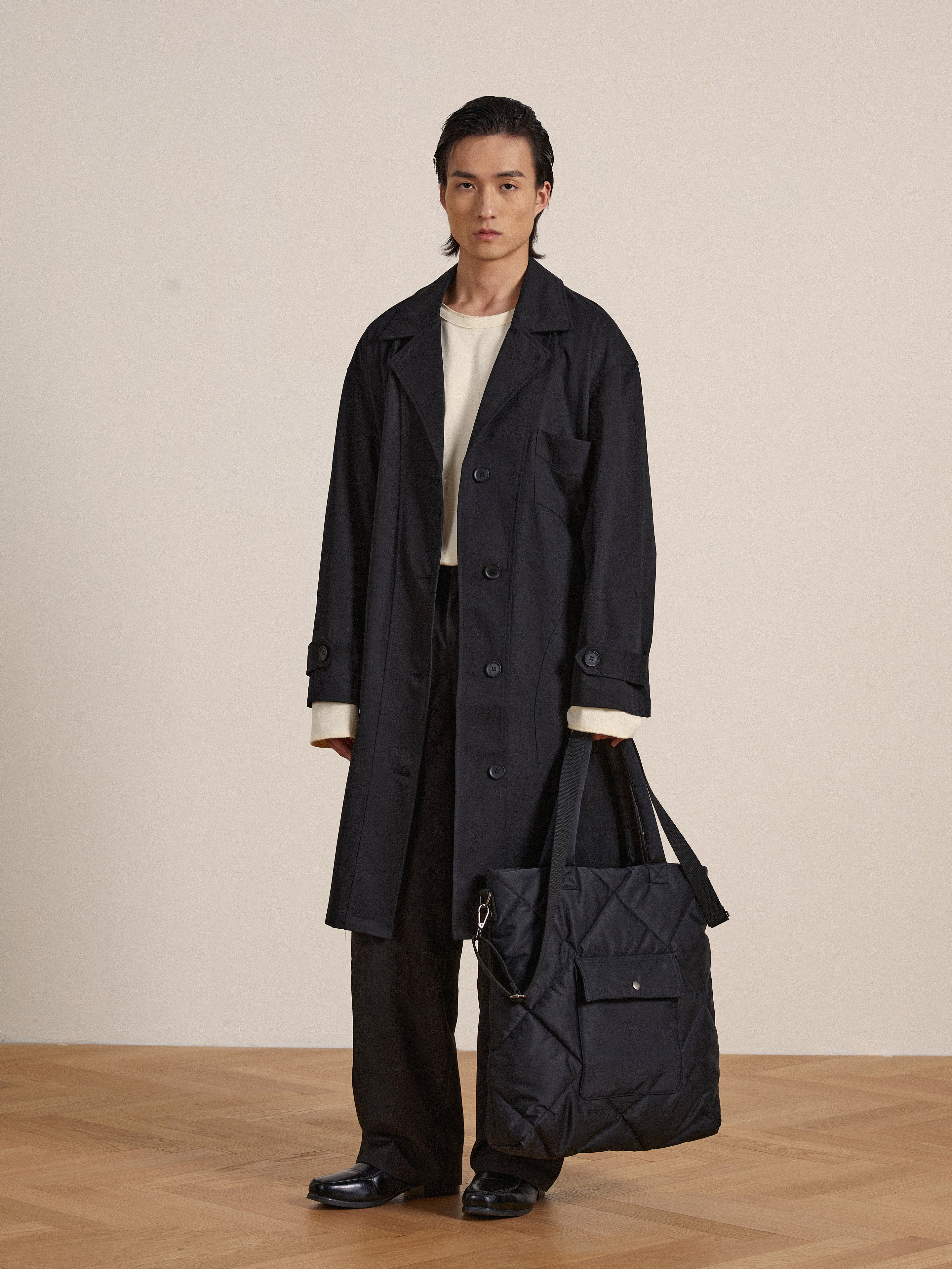 Dayer Nylon Quilted Bag - Image 5