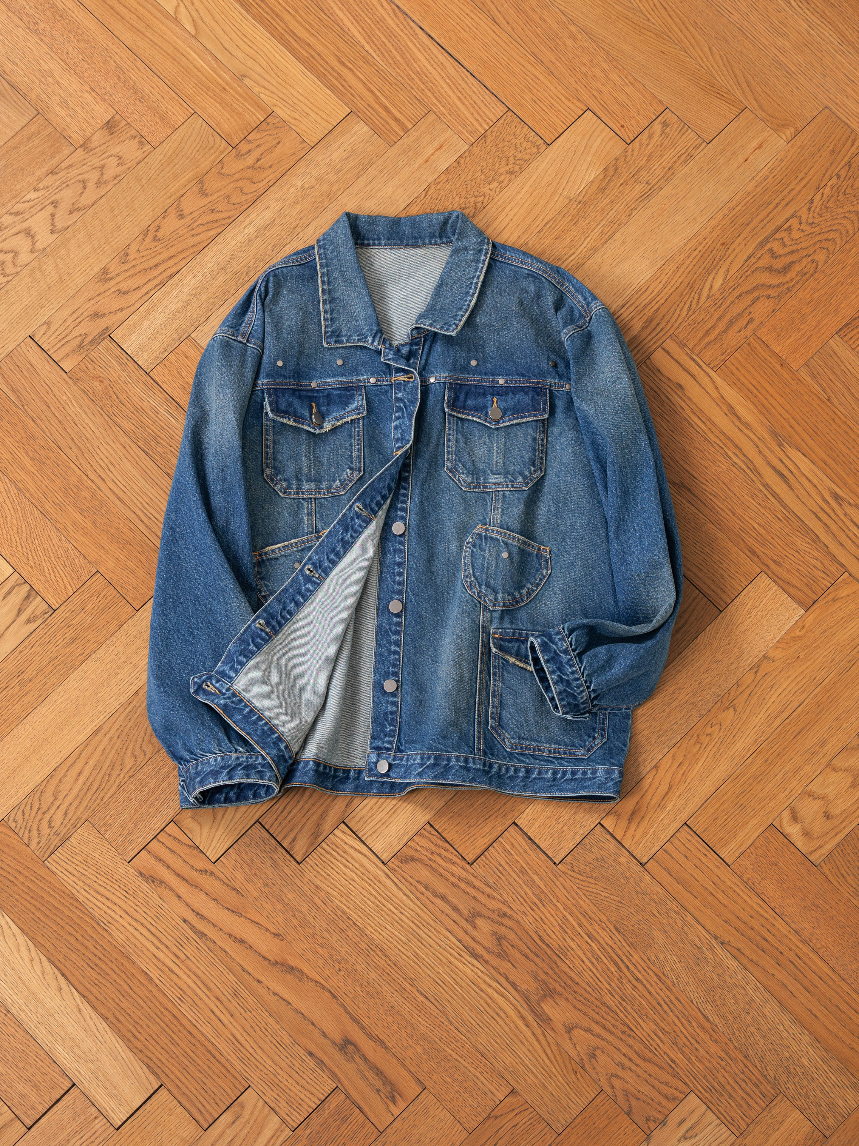 Denim Carpenter Jacket - Image 13