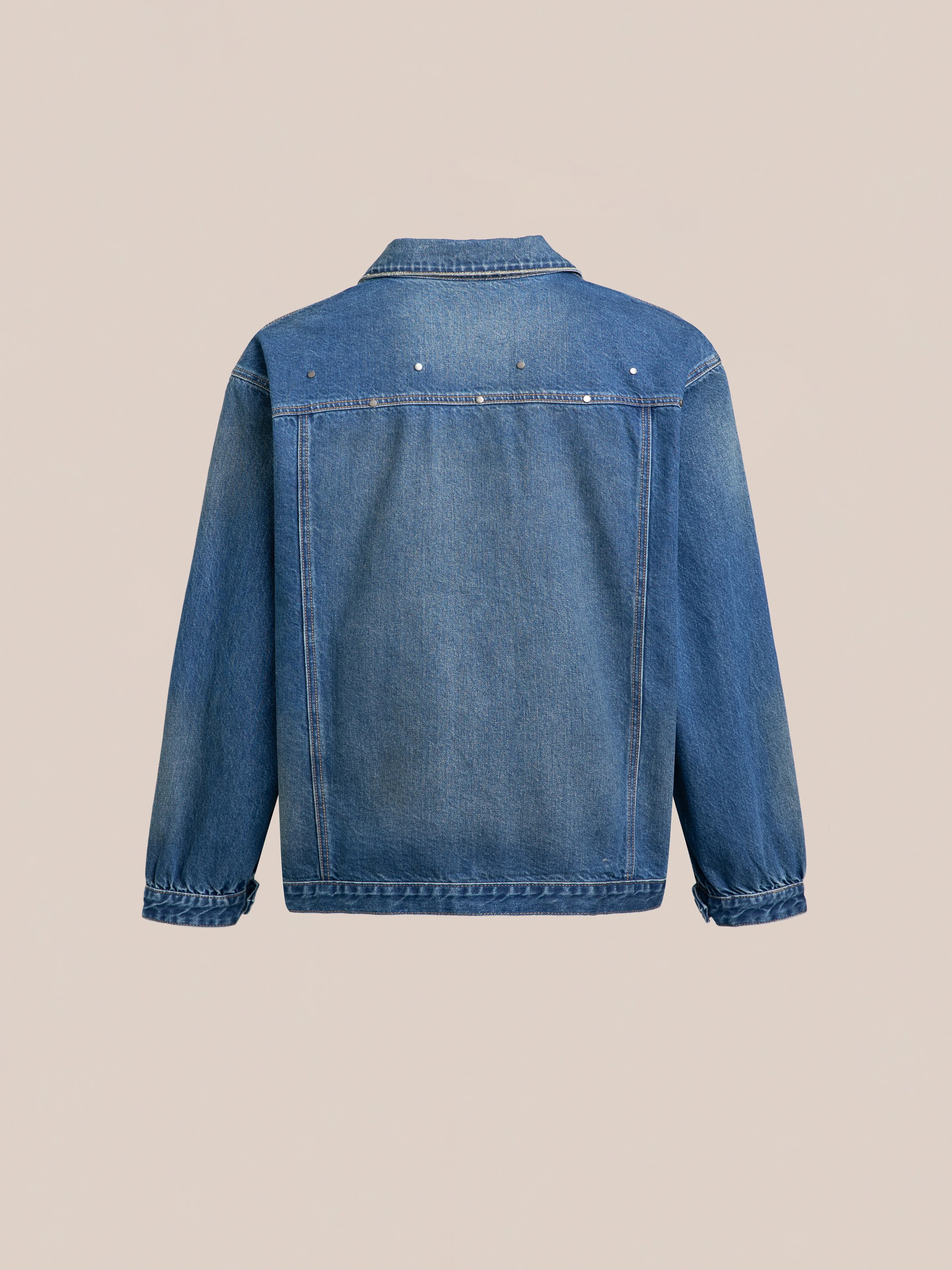 Denim Carpenter Jacket - Image 4