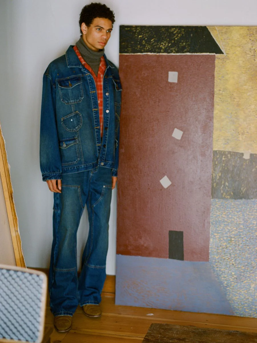 Denim Carpenter Jacket - Image 5