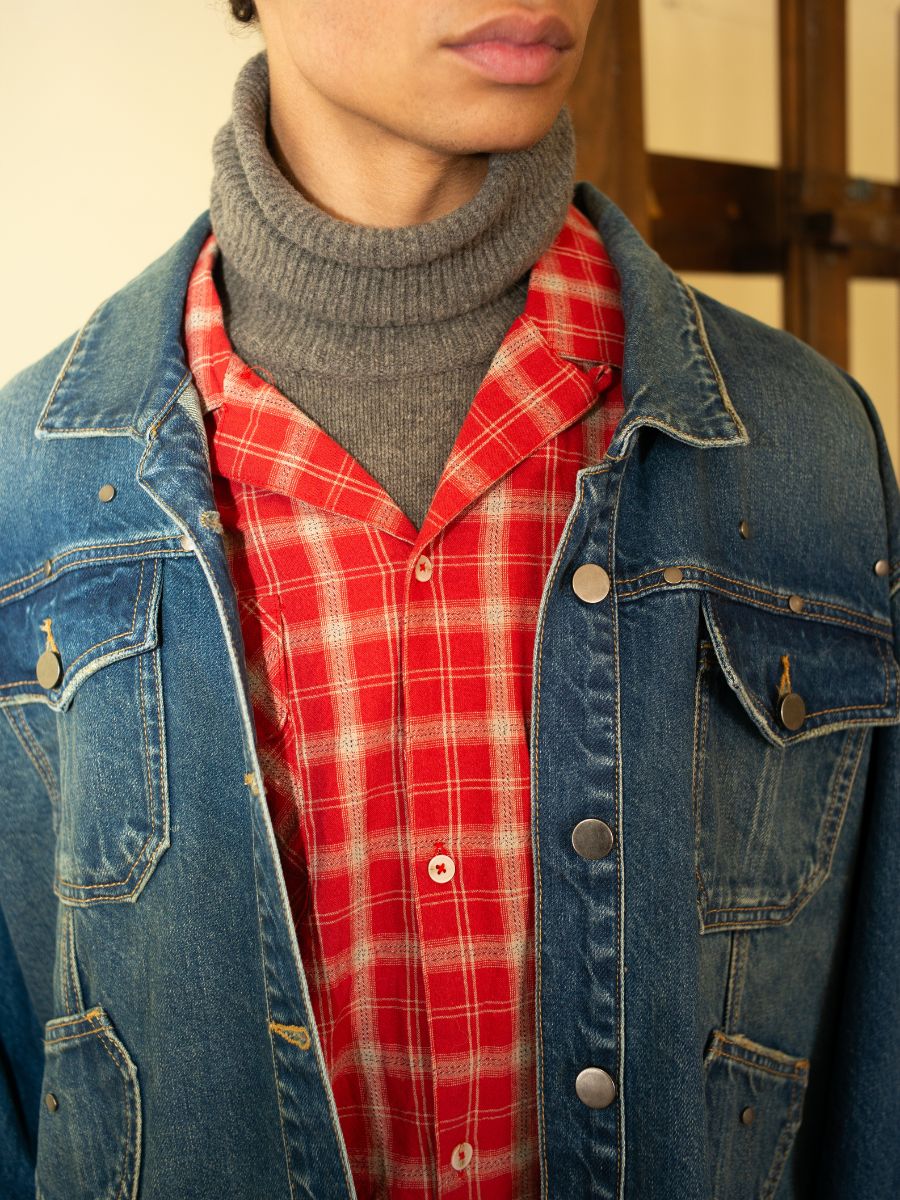 Denim Carpenter Jacket - Image 7