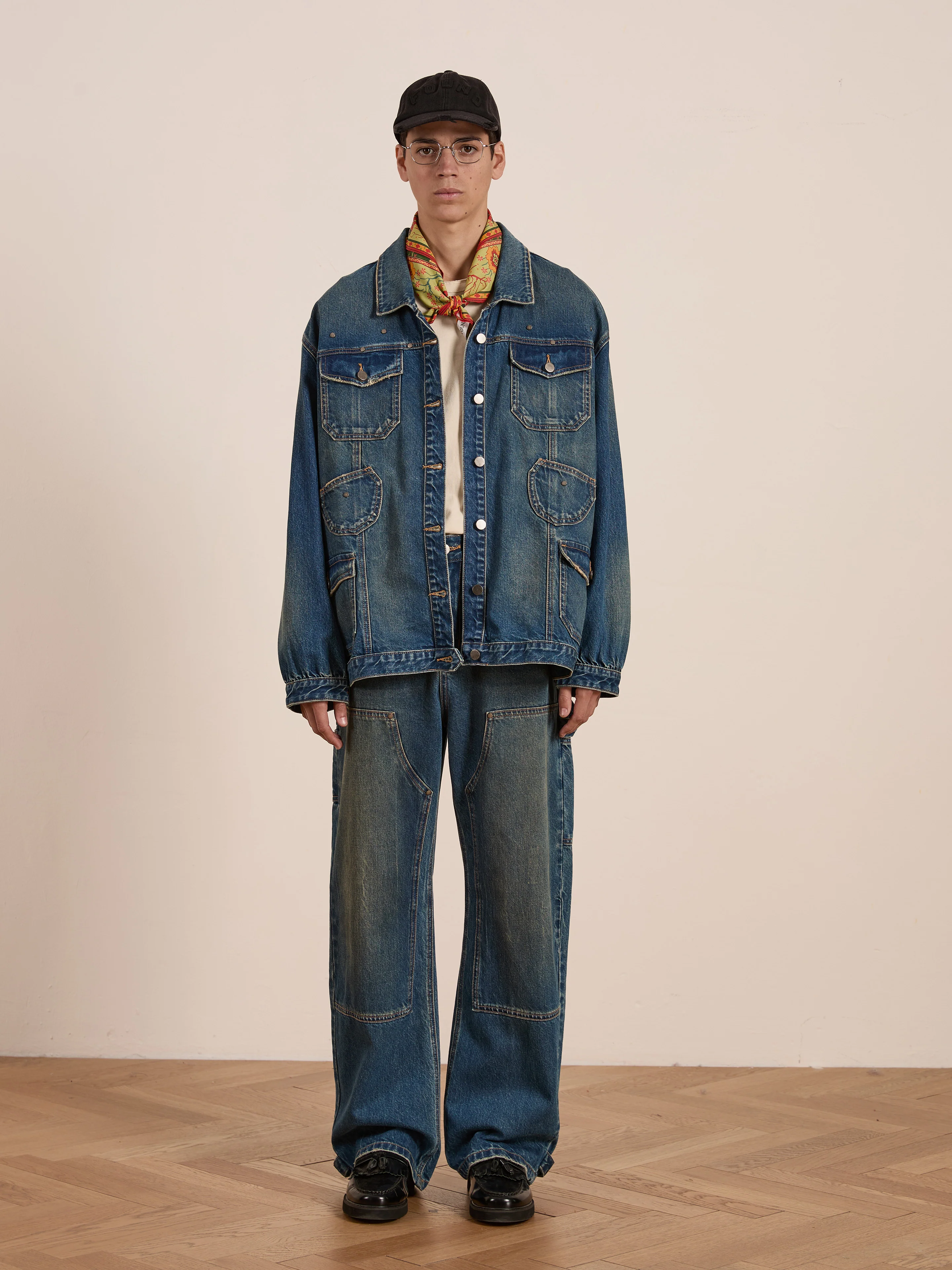 Denim Carpenter Jacket - Image 8