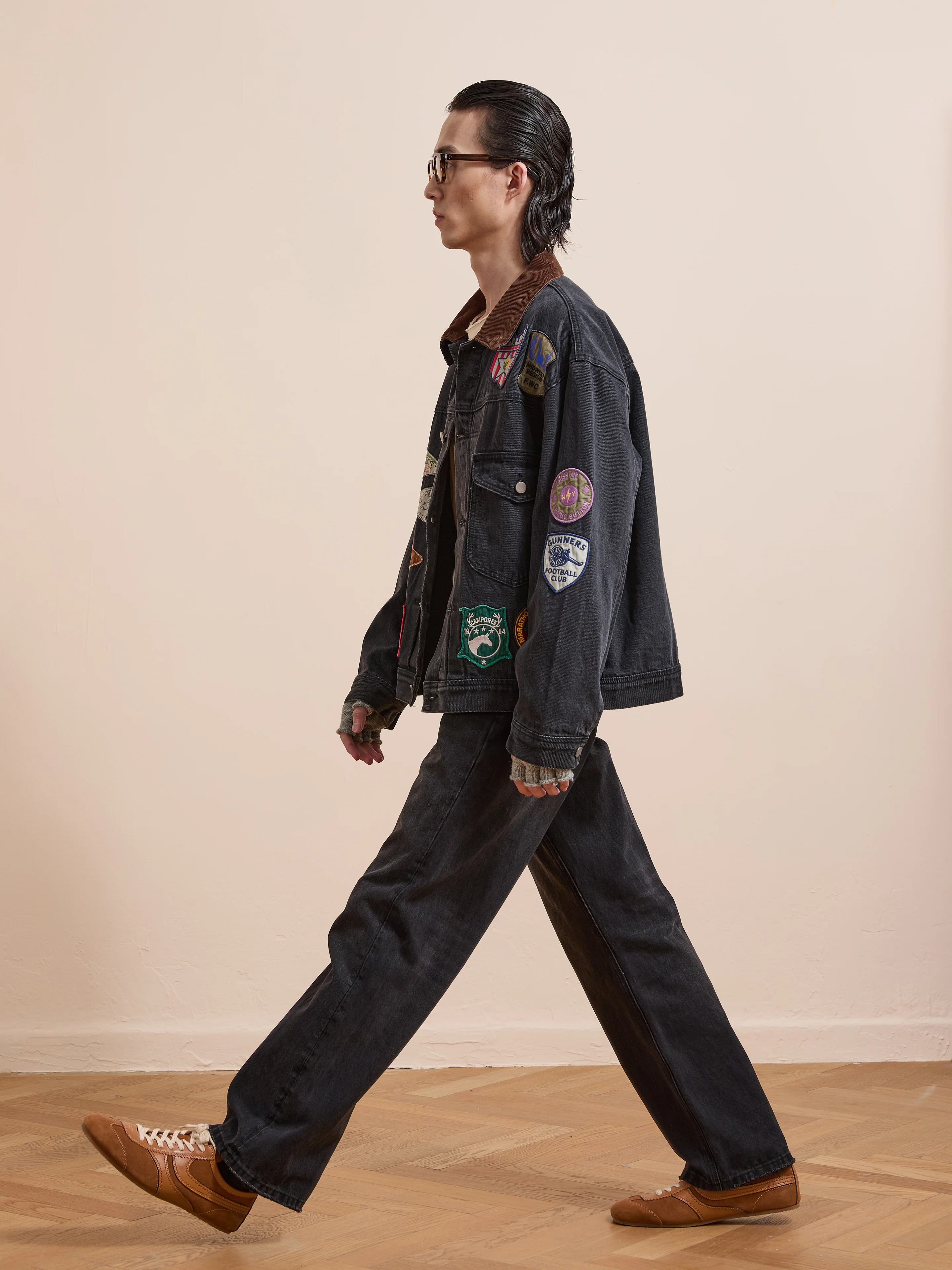 Denim Patchwork Jacket - Image 10