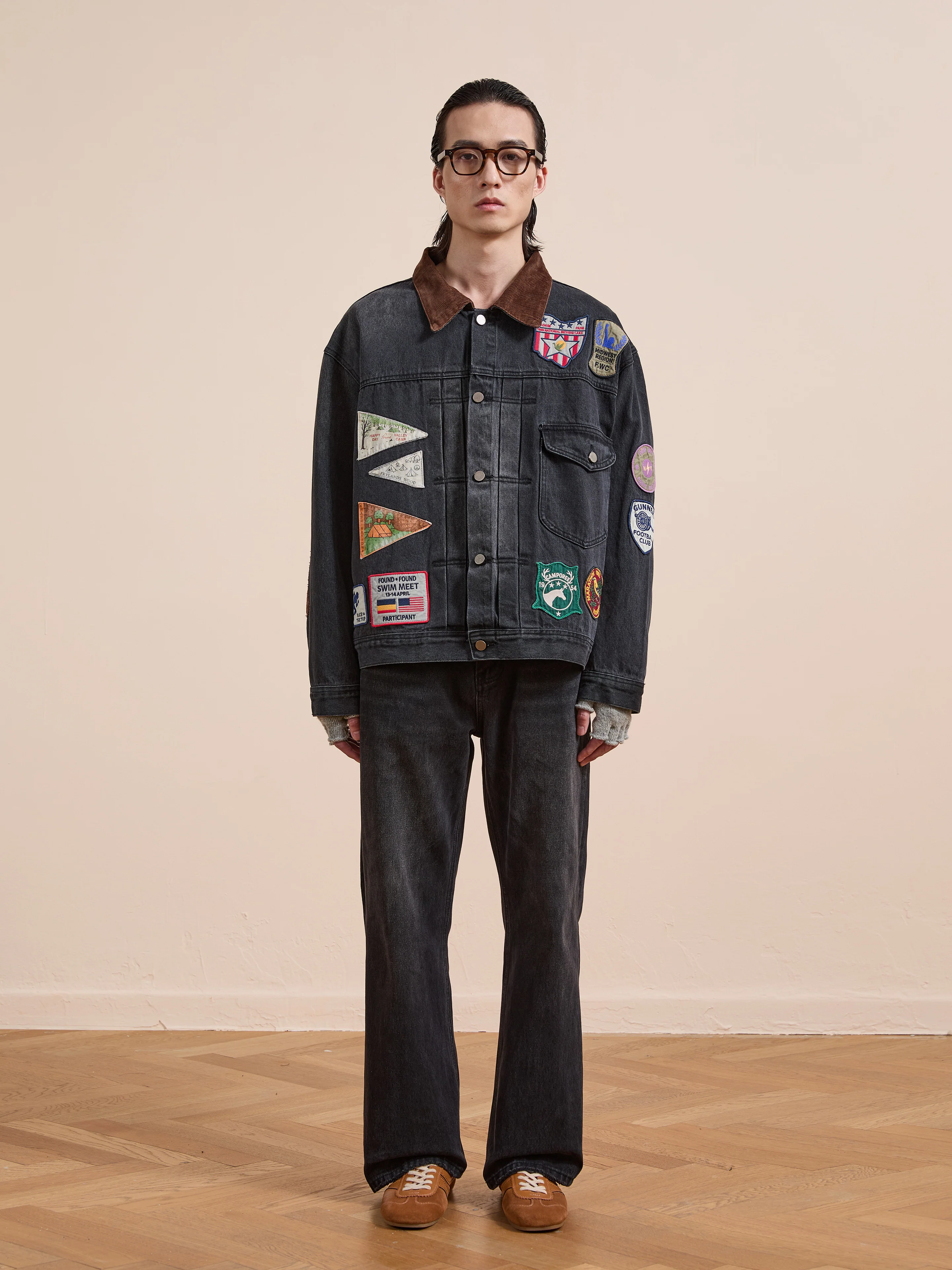 Denim Patchwork Jacket - Image 14